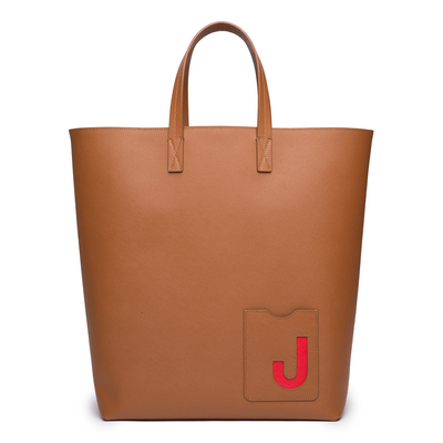 Shopper Tote Bag in Marrone for Women