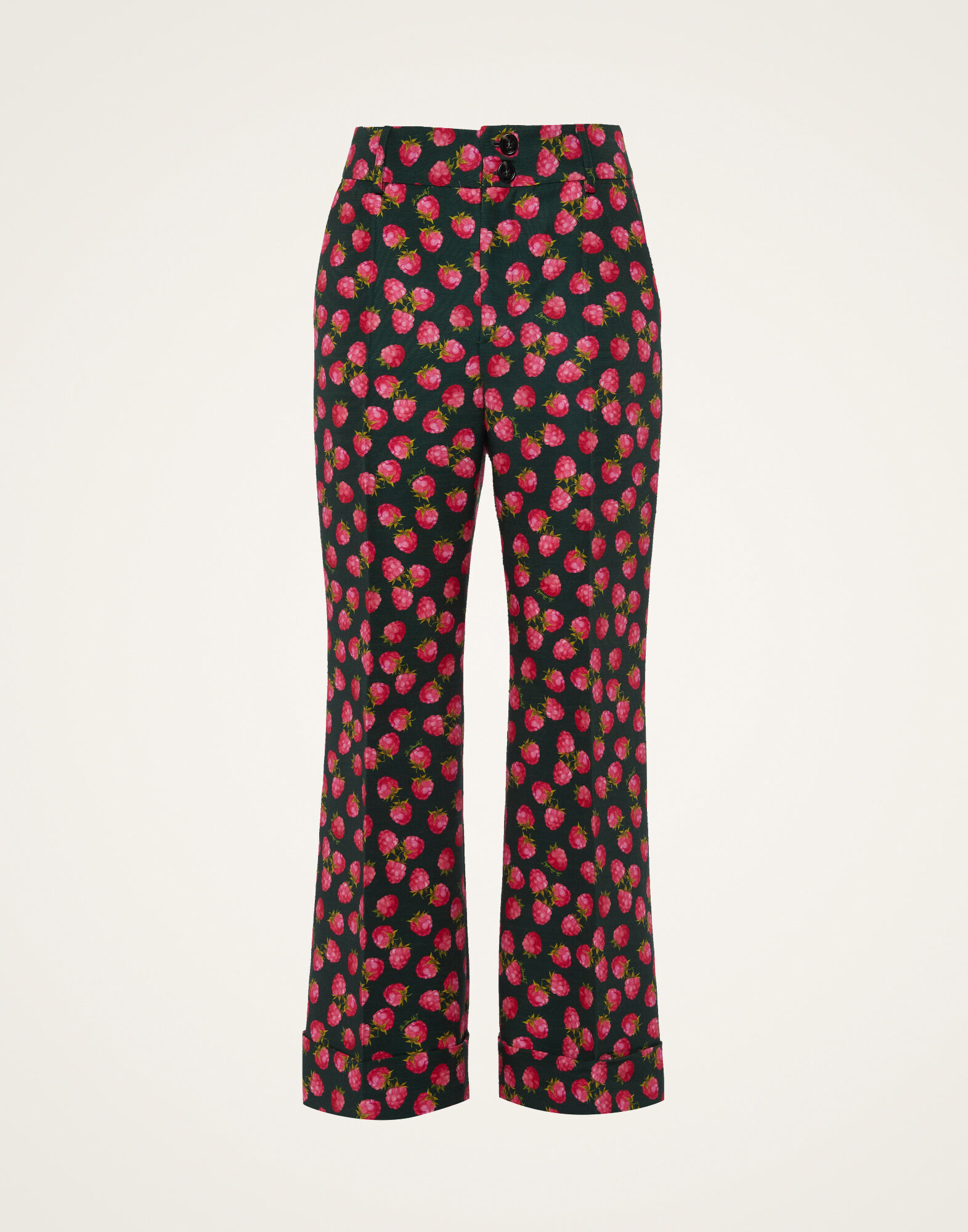 La DoubleJ Hendrix Pants Lampone Mini Emerald TRO0014CAD001FMB02GR04