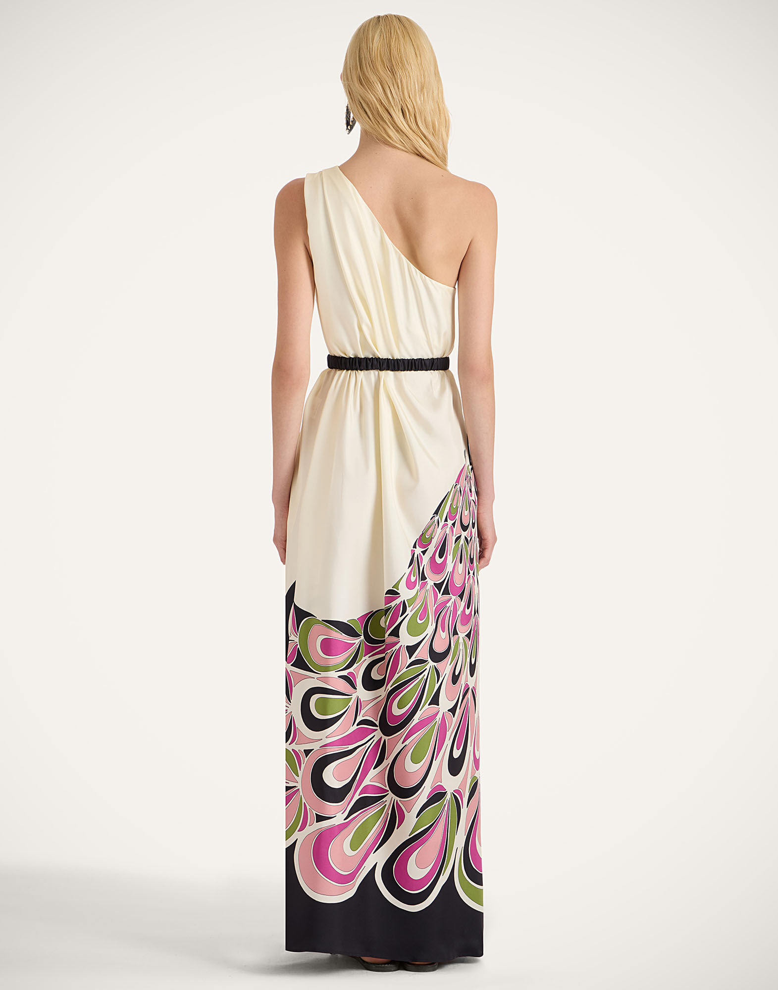 La DoubleJ Roy Dress Phoenix Plac&eacute;e Pink DRE0304SIL006PHO01PI01