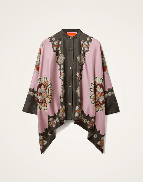 La DoubleJ Foulard Shirt Nucleus Placée Dusty Pink SHI0059SIL001NUC06PI10