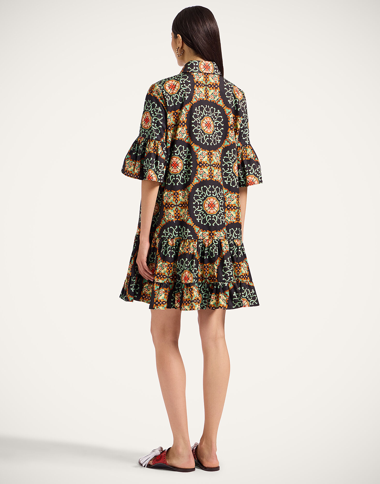 La DoubleJ Choux Dress Ballata Black DRE0193COT039BAL01BL01