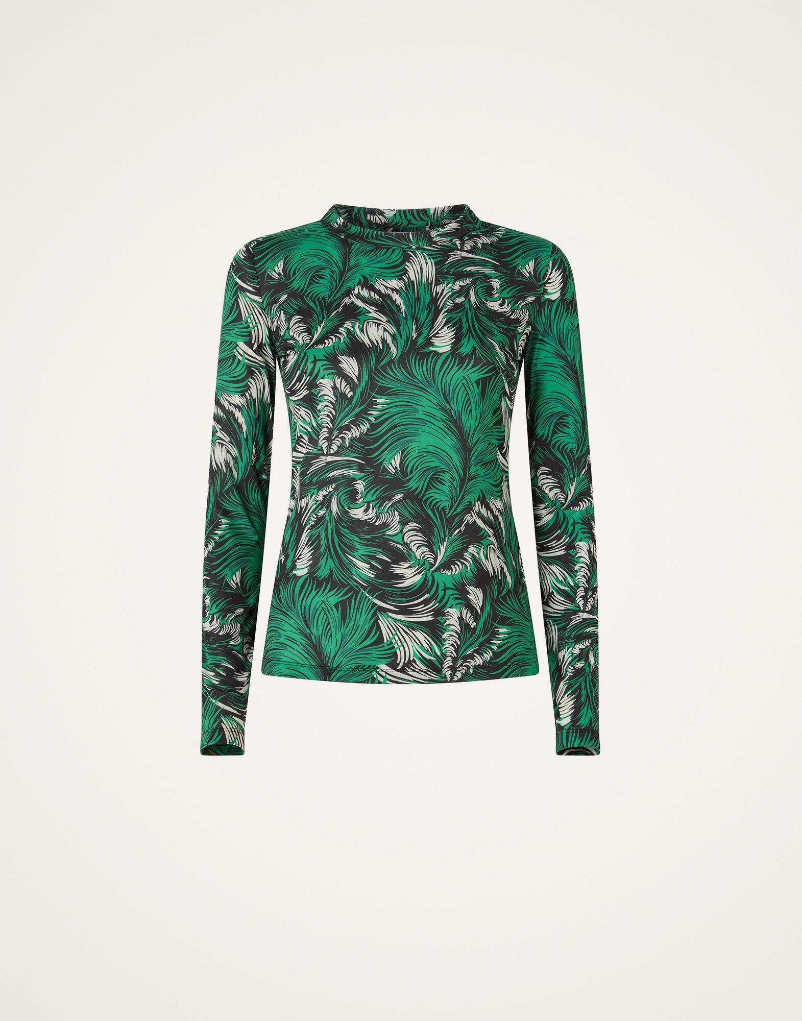 La DoubleJ Crew Top Quill Green TOP0024JER086QLL01GR02