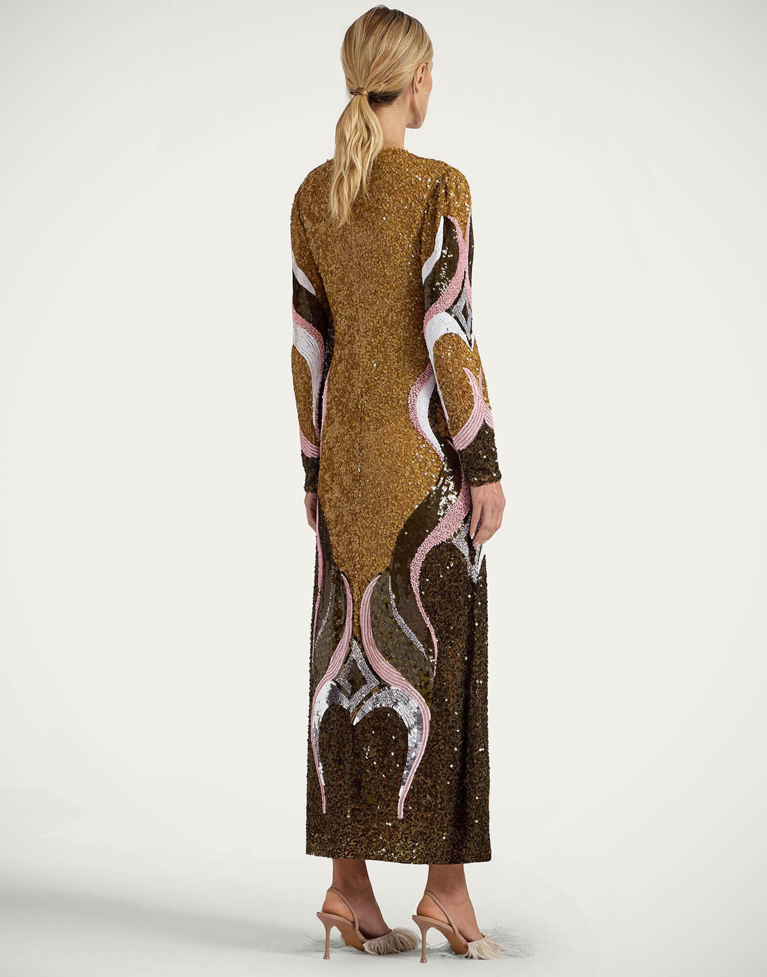 La DoubleJ Clingy Swing Jive Pink DRE0834PAI008JIV02PI01