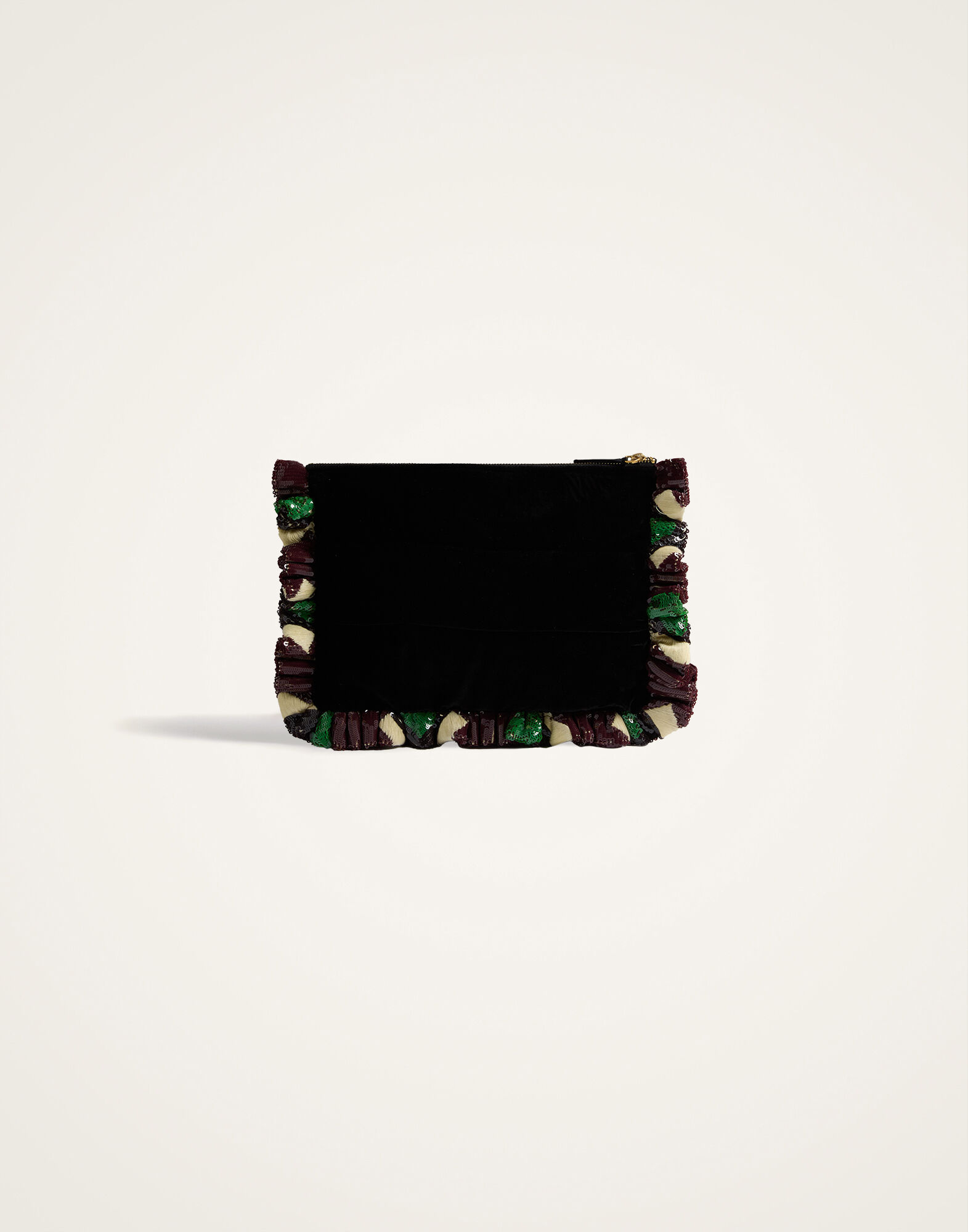 La DoubleJ Hand Pochette Domino Military Green BAG0081PAI017DOM07GR12