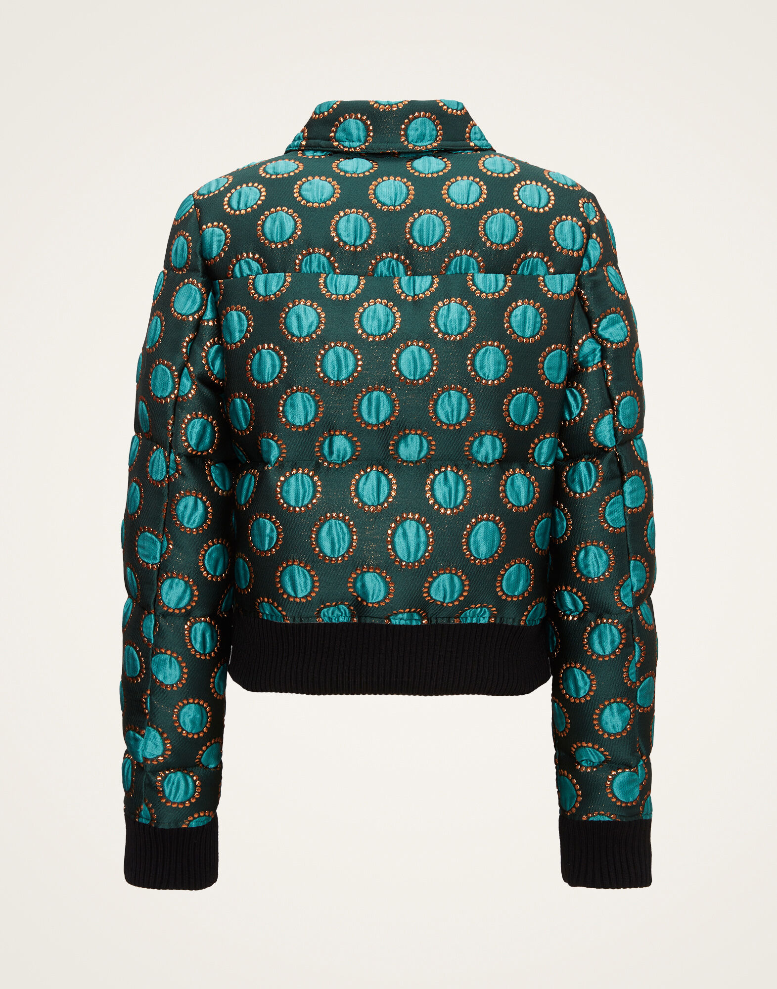 La DoubleJ La Comasca Puffer Bomber Winter Sun Emerald DOW0013JCQ060WSU01GR04