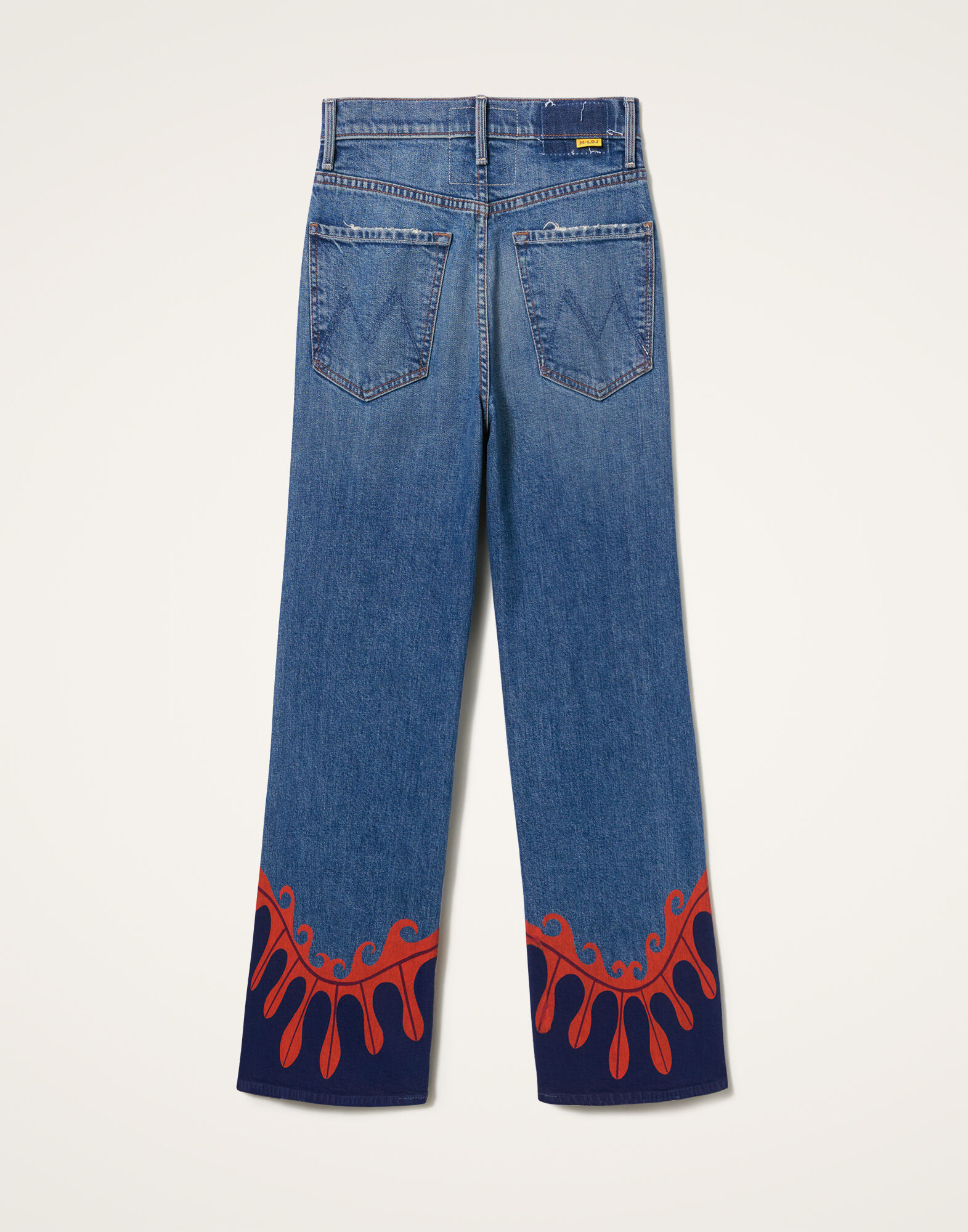 La DoubleJ The Tomcat Roller Jeans Deep In The Pacific Blue TRO0167DEN011PCF04BU03