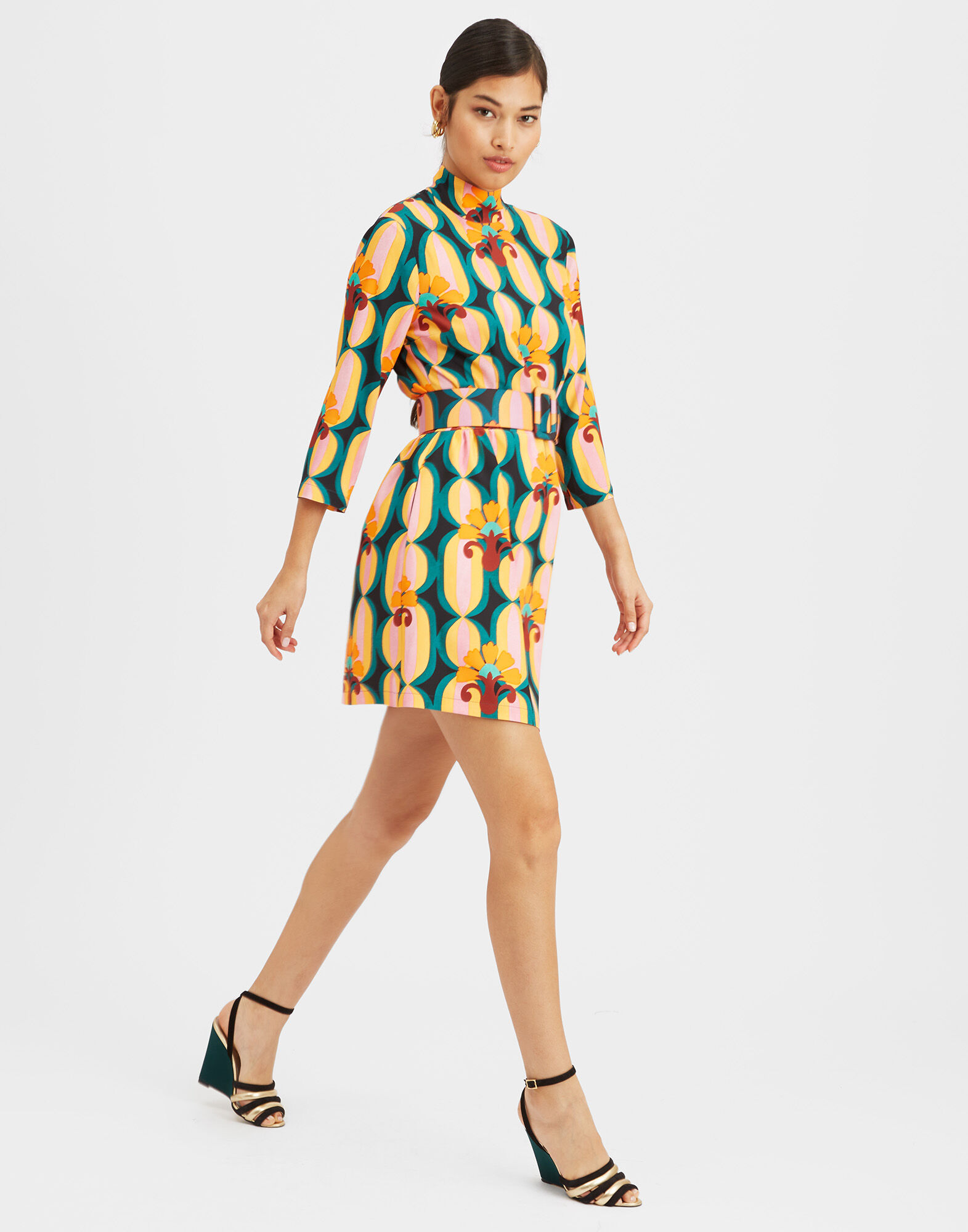 La DoubleJ Juliet Dress Arcturus Blue Petrol DRE0432SAB001ARC01BU05