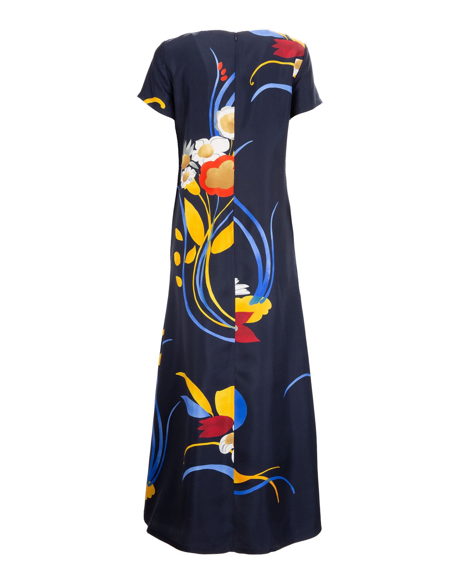 LaDoubleJ Swing Dress Big Mama Flower DRE0001SIL001BIG0001