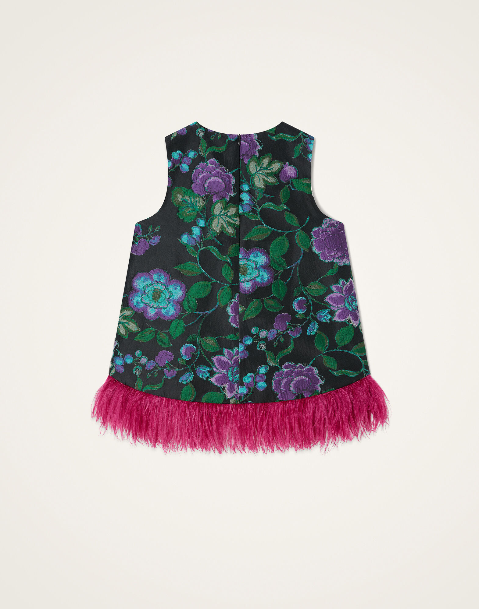 La DoubleJ La Scala Top Botanical Black TOP0013JCQ144BOT01BL01