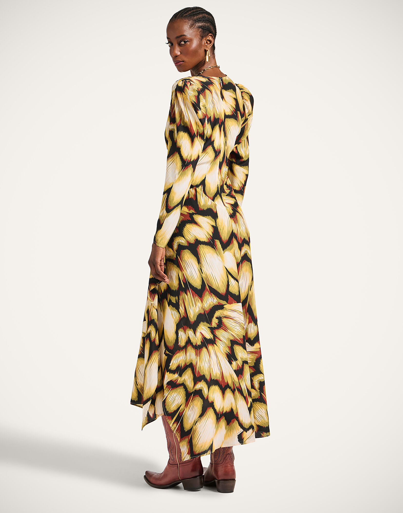 La DoubleJ Femme Dress Monarch Black DRE0960CRE001MNR01BL01