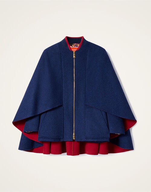 La DoubleJ Baker Street Jacket Solid Navy JAC0171WOL032SOLIDBU06