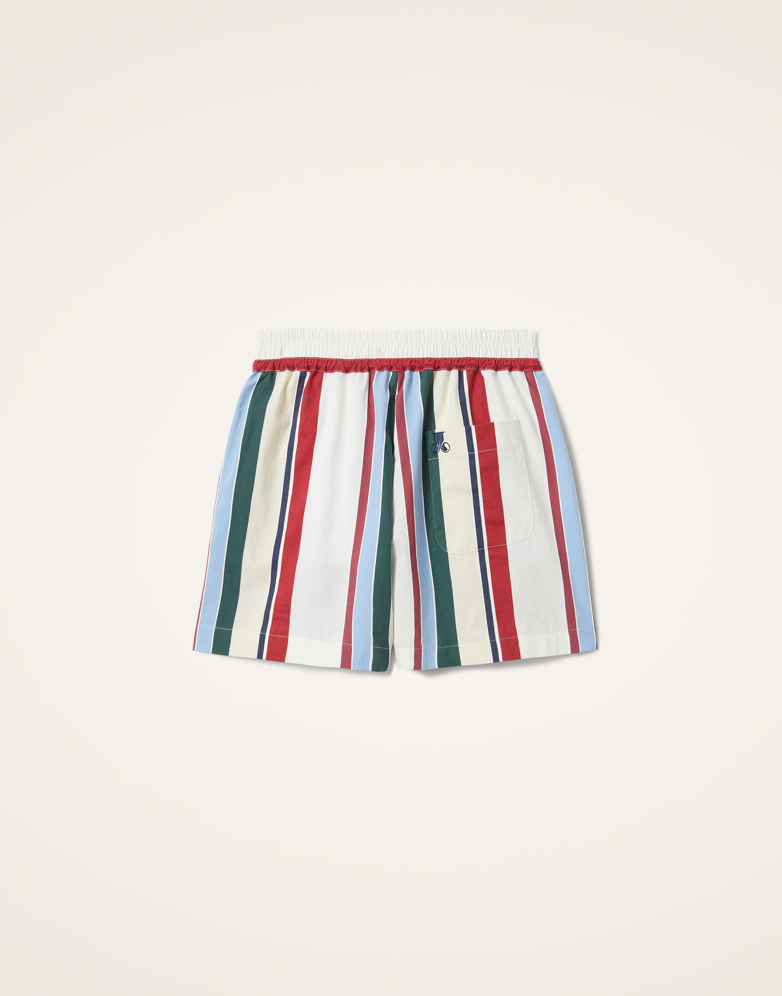 La DoubleJ Pull-Up Shorts Stripes Multicolor TRO0117JCQ106STR05MU01