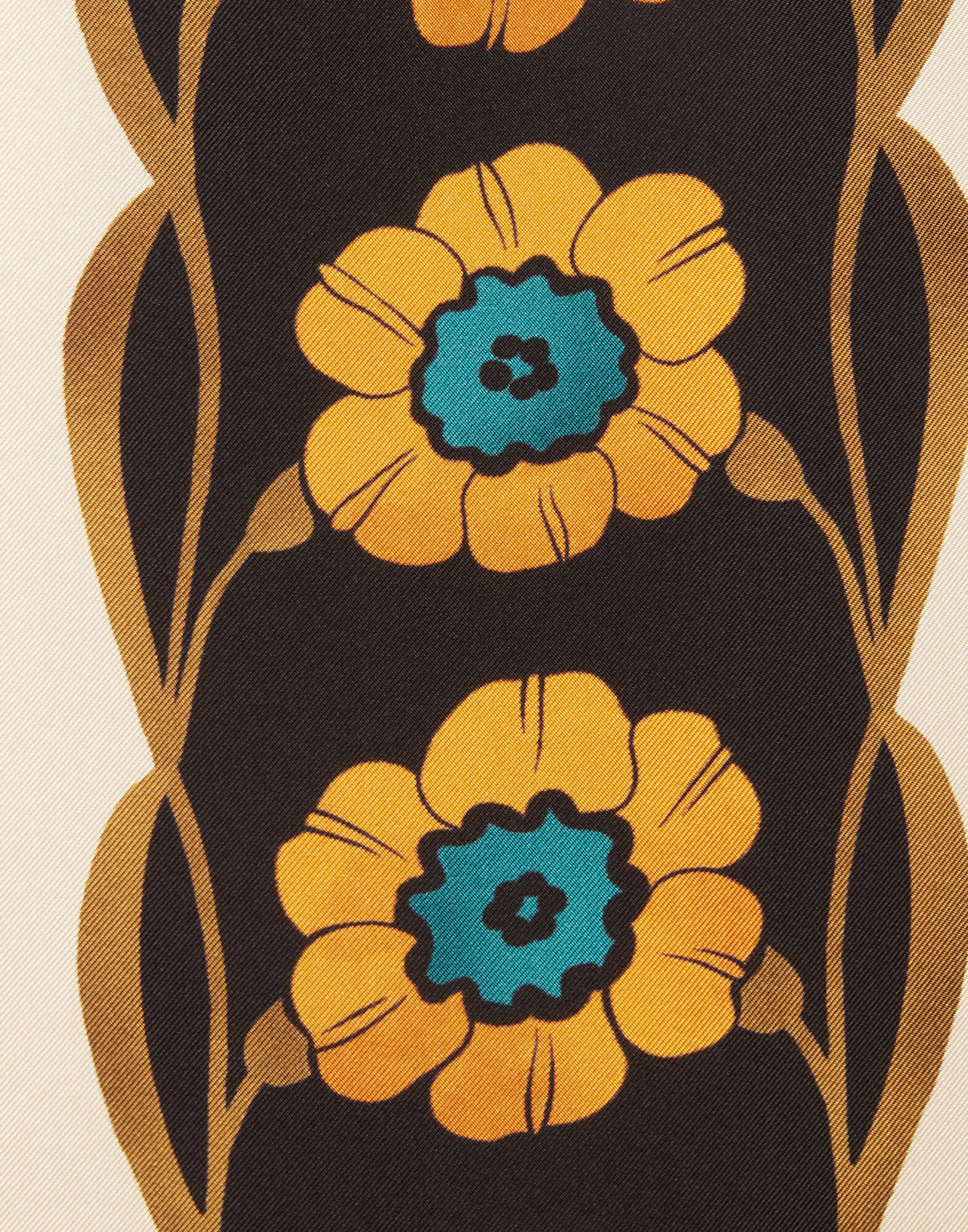 La DoubleJ Palazzo Pants Daisychain Plac&eacute;e Orange TRO0026SIL006ROP04OR02