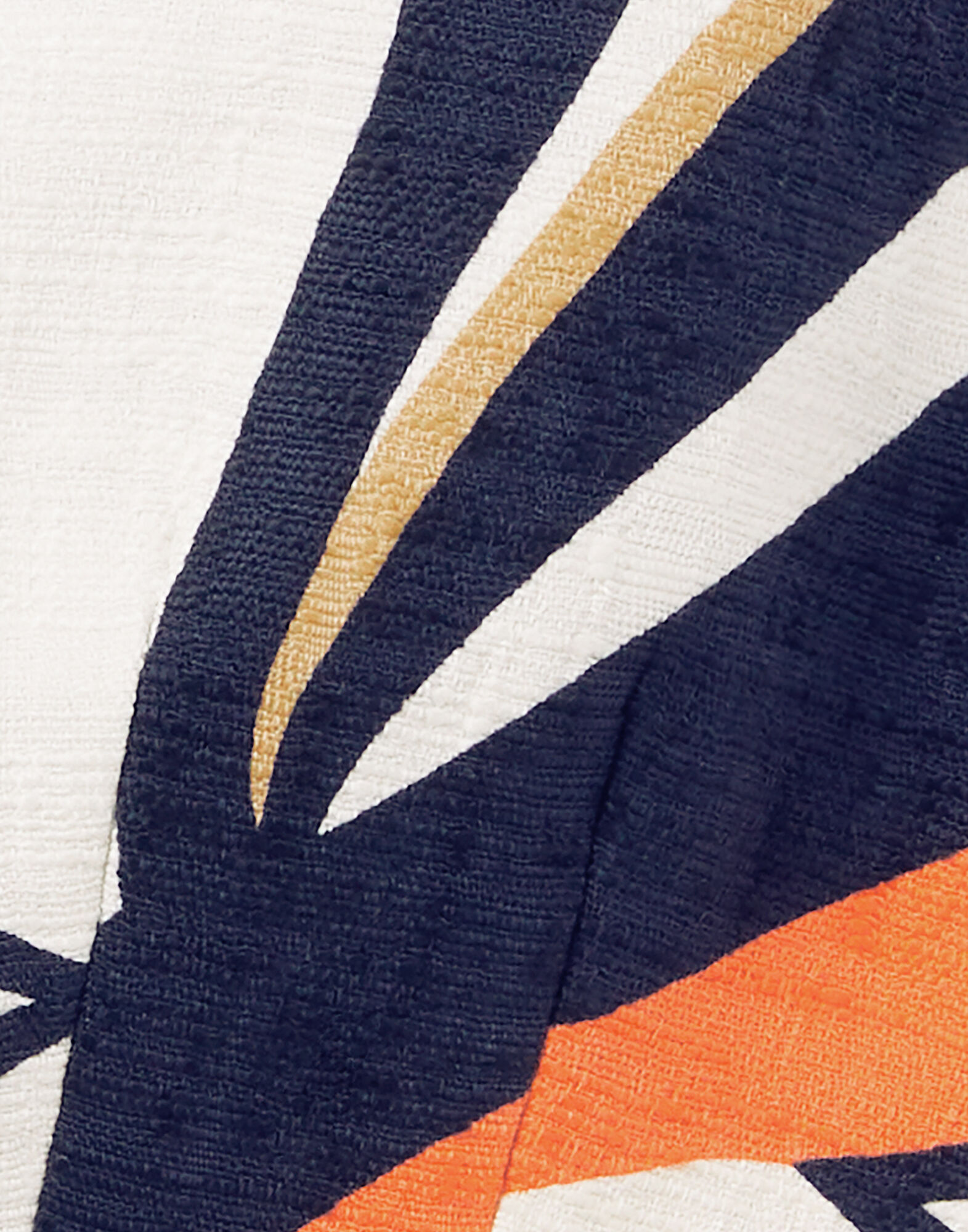 La DoubleJ Baia Crop Top Jive Macro White TOP0113COT005JIV04WH01