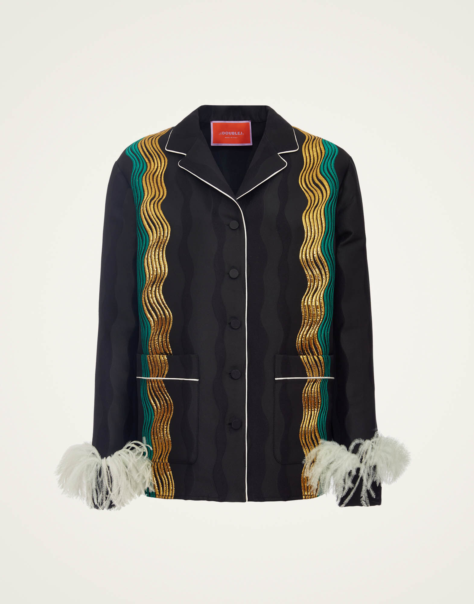 La DoubleJ Nile Jacket The Nile Black JAC0075JCQ055NIL02BL01