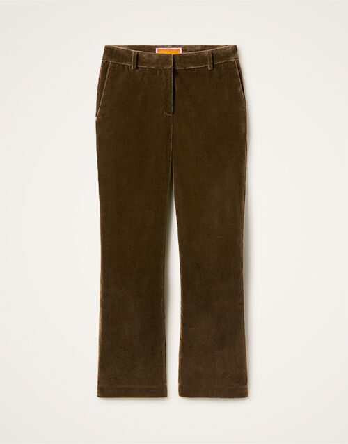 La DoubleJ 24/7 Pants Solid Moss Green TRO0069VEL011SOLIDGR14