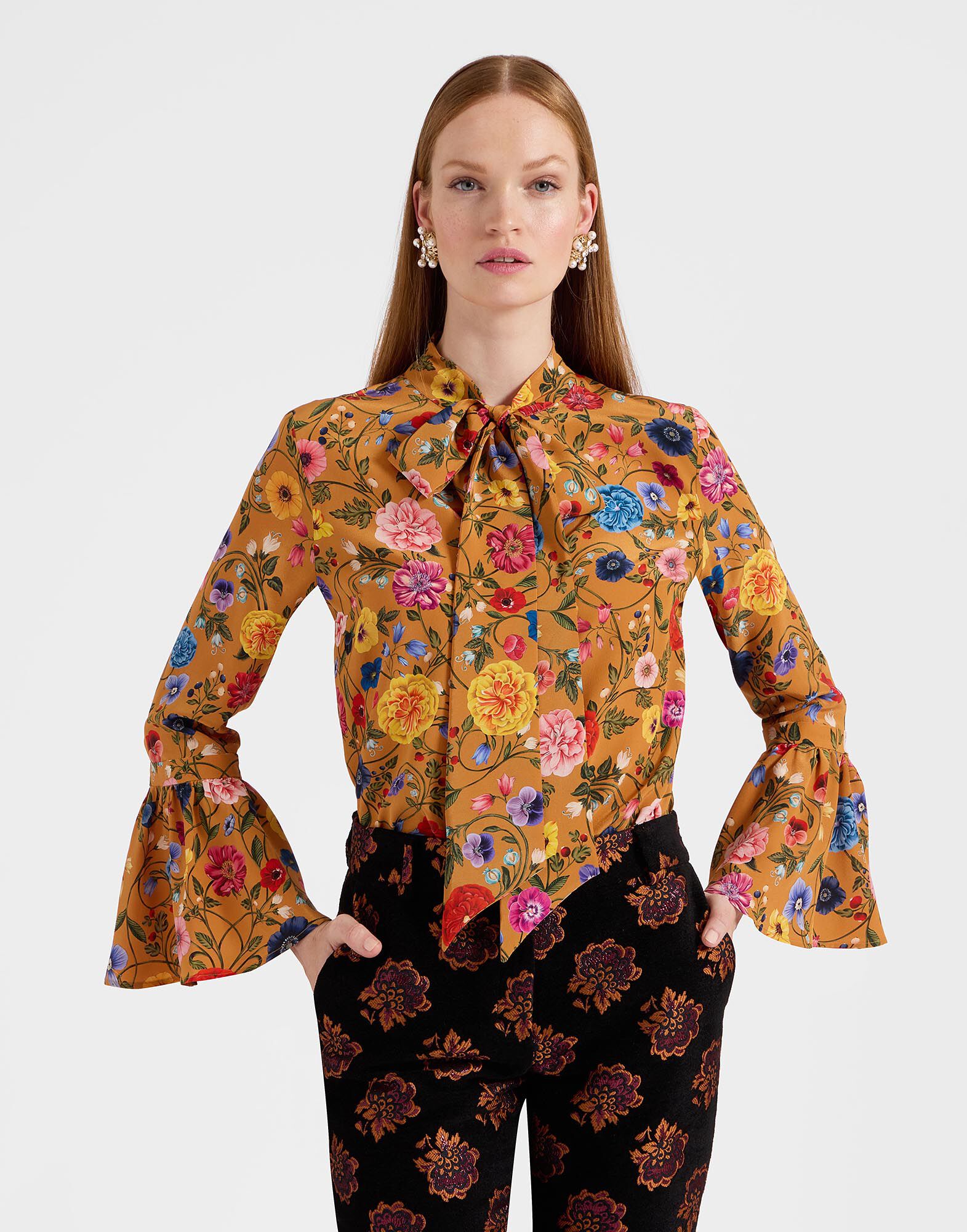 La DoubleJ Happy Wrist Top Botticelli Rust SHI0011CRE001CEL01OR04