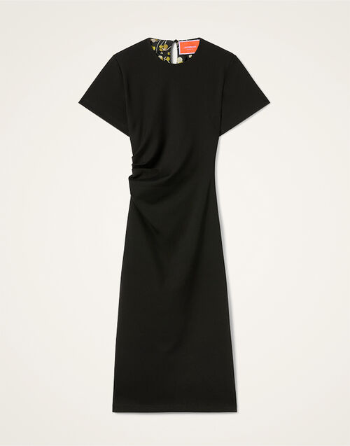 La DoubleJ Lela Dress Solid Black DRE0843JER072SOLIDBL01