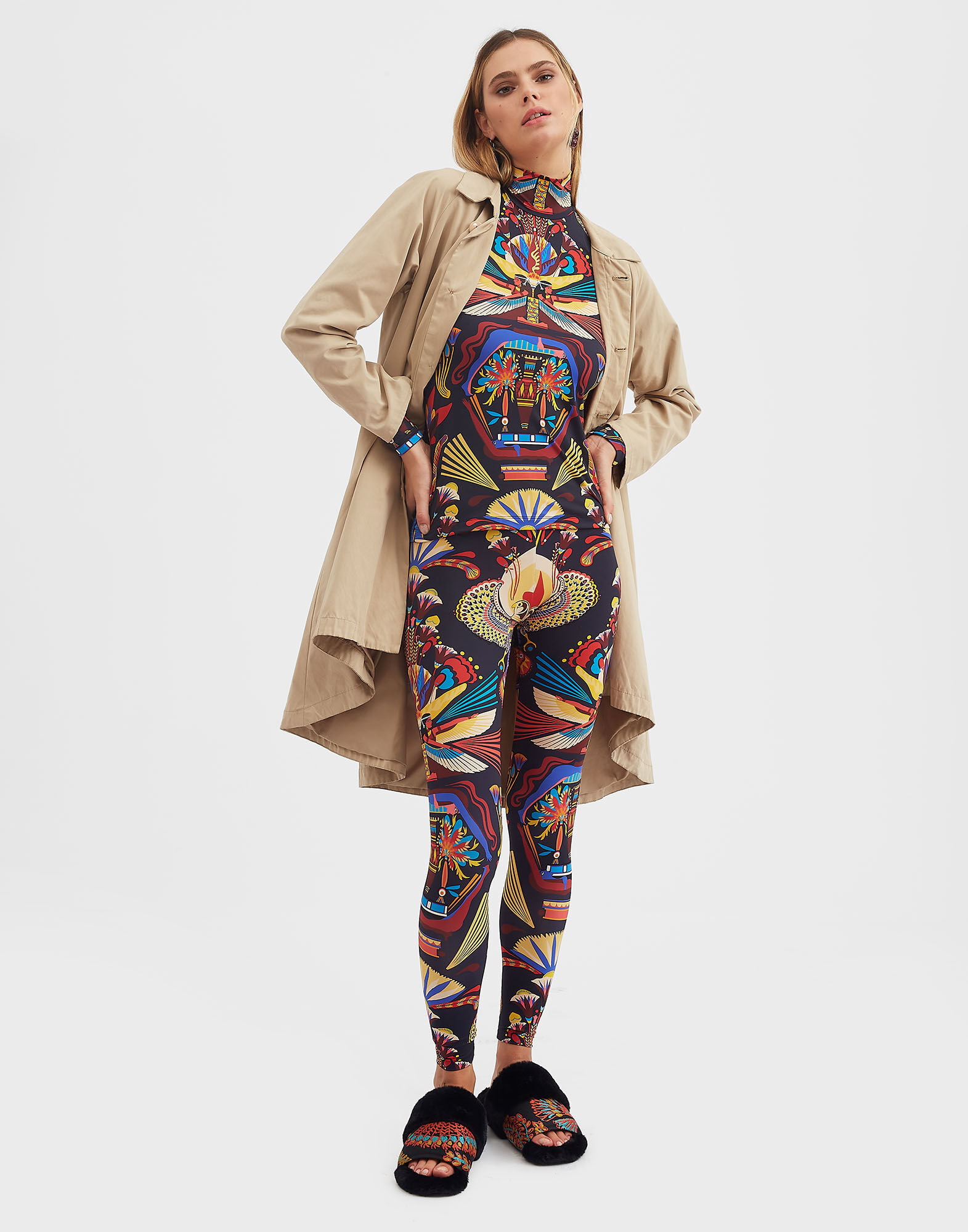 La DoubleJ Leggings Nephthys Navy TRO0013JER005NEP01BU06