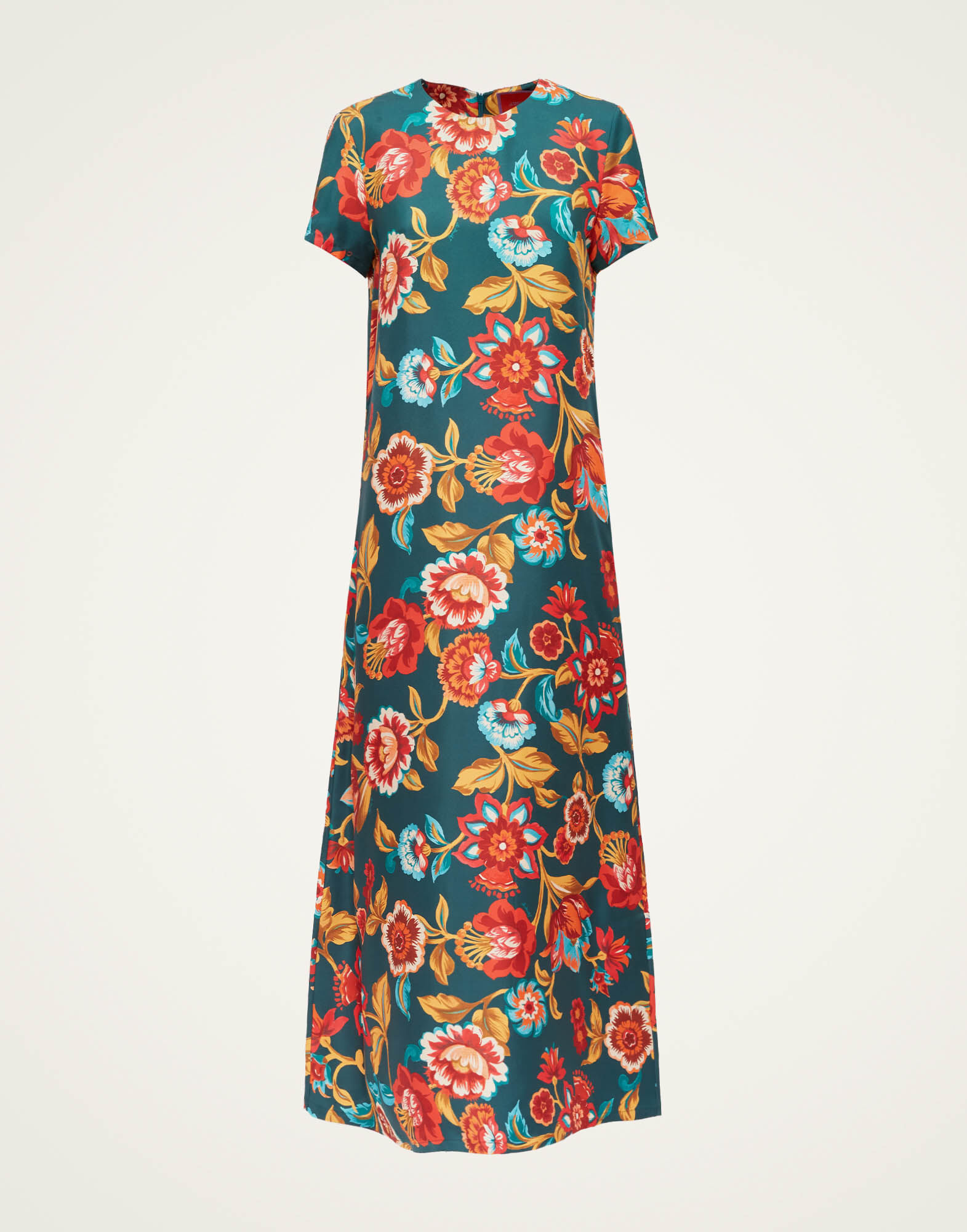 La DoubleJ Swing Dress Hottie Emerald DRE0001SIL001HOT01GR04