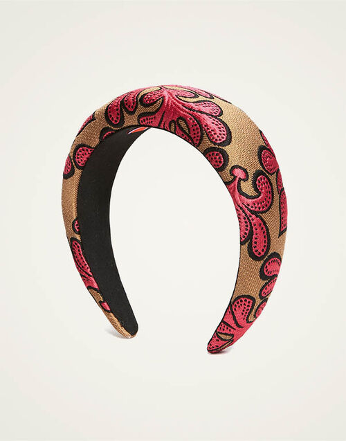 La DoubleJ Medici Headband Herald Fuchsia HEB0017JCQ094HRL01PI03