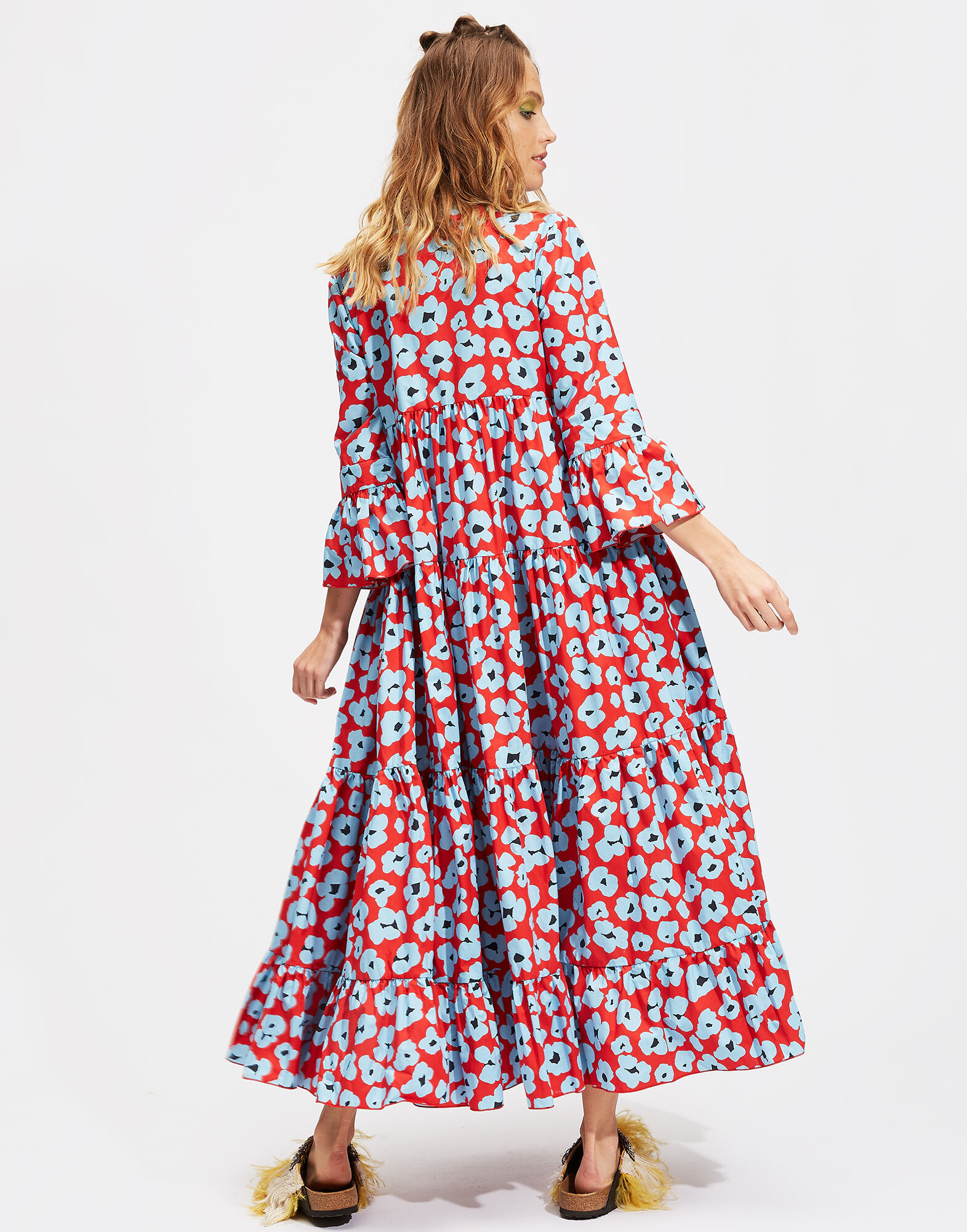 LaDoubleJ Jennifer Jane Dress Flower Leopard DRE0114COT001FLL0001