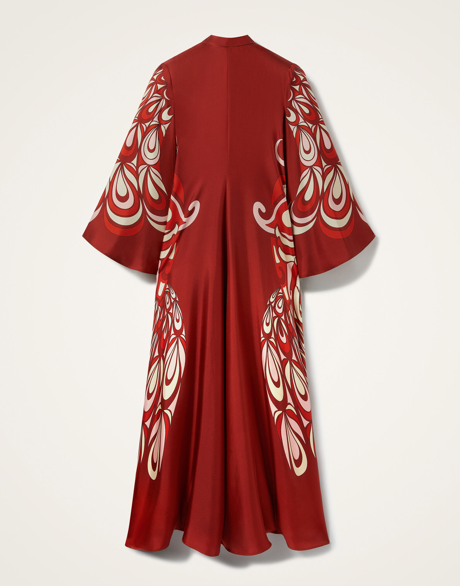 La DoubleJ Magnifico Dress Phoenix Plac&eacute;e Burgundy DRE0232SIL006PHO01RE02