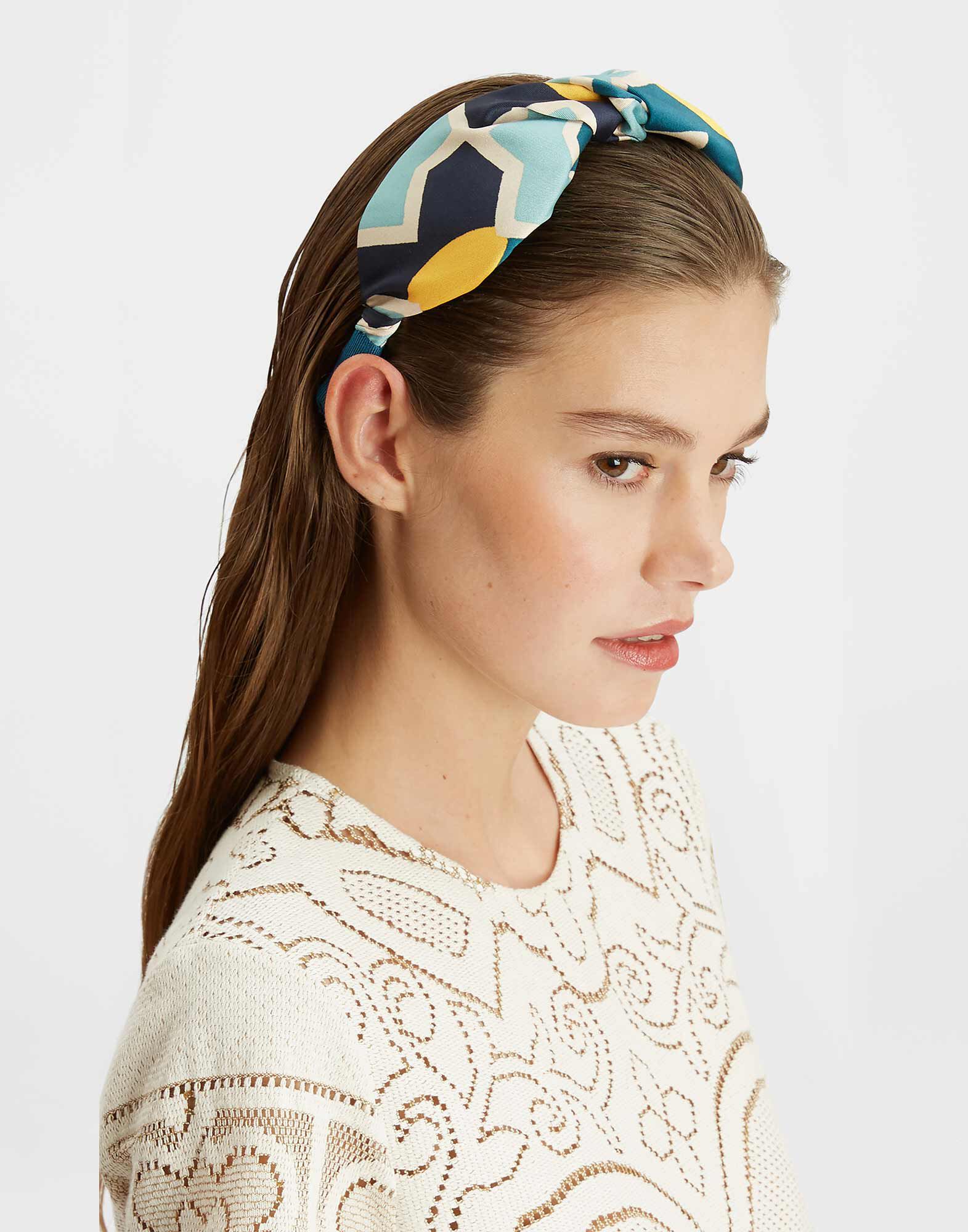 La DoubleJ Cerchietto Plaza Light Blue HEB0010FOD001PLA01BU01