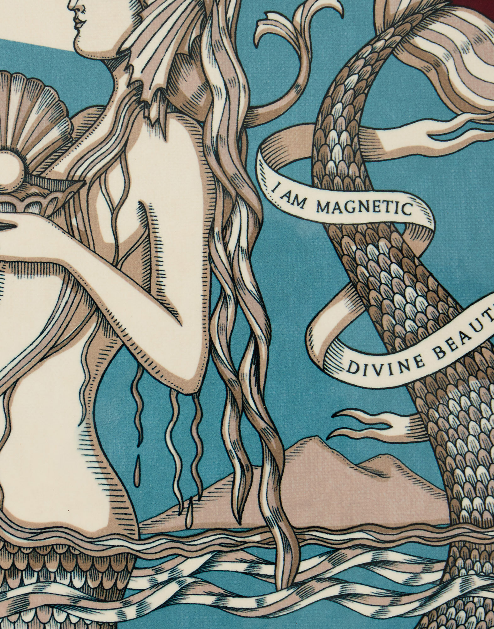 La DoubleJ Disk Placemat The Mermaid PMT0016CRK001MRM01RE02