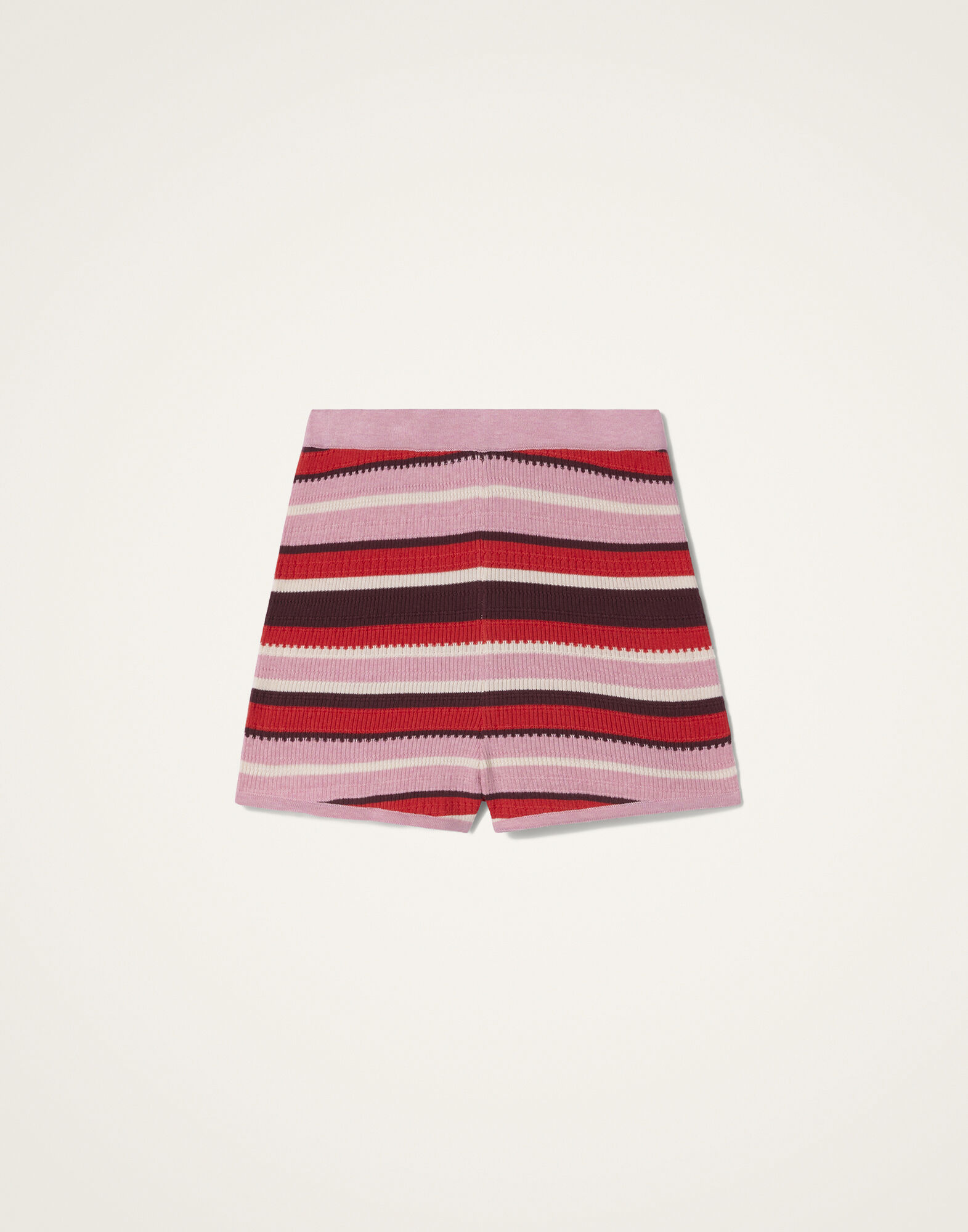 La DoubleJ Veneziana Shorts Multicolor Pink & Red TRO0174KNI154VA377RE01