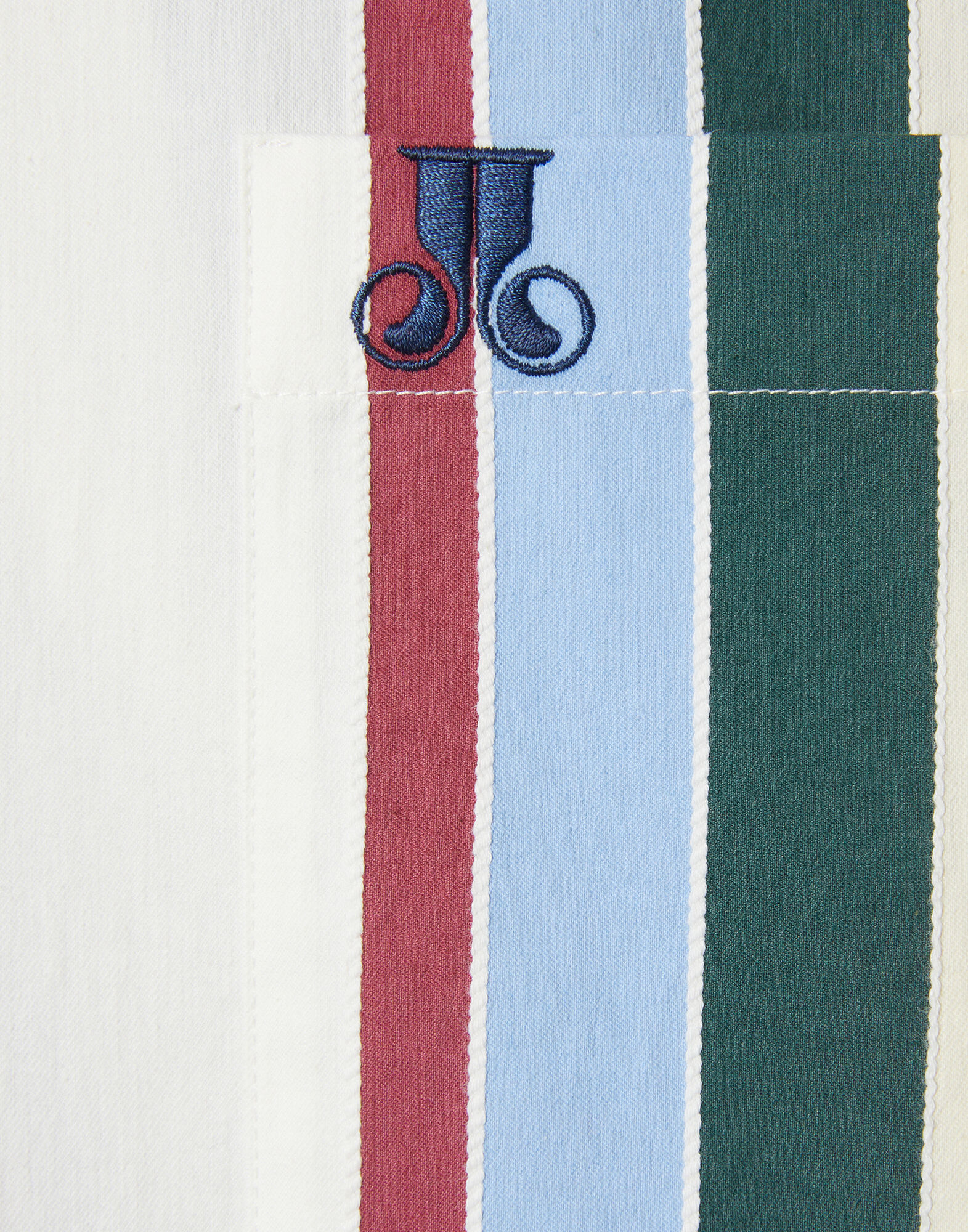 La DoubleJ Better Than Your Boyfriend's Shirt Stripes Multicolor SHI0133JCQ106STR05MU01