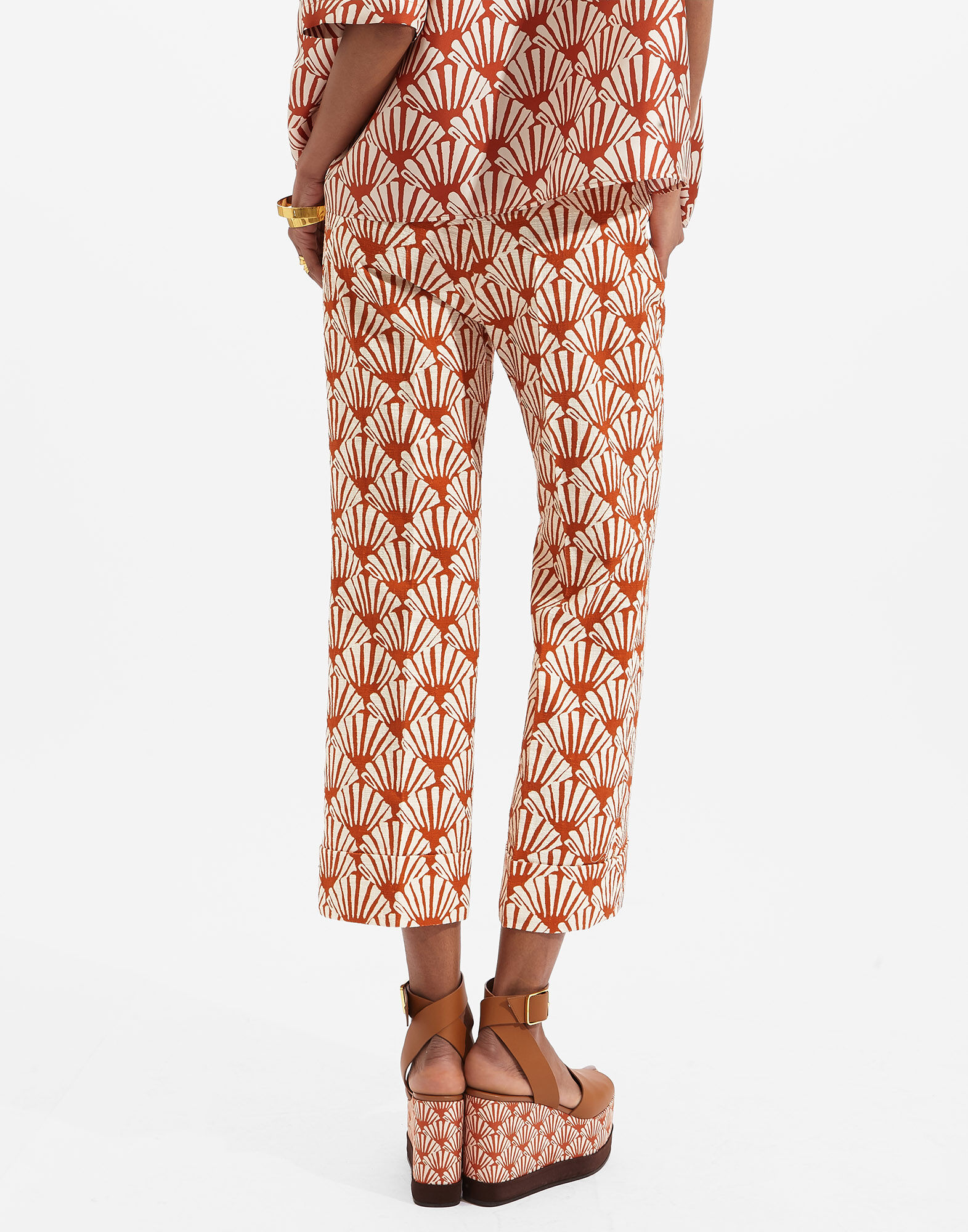 La DoubleJ Hendrix Pants Ventaglio TRO0014COT005VEN0001