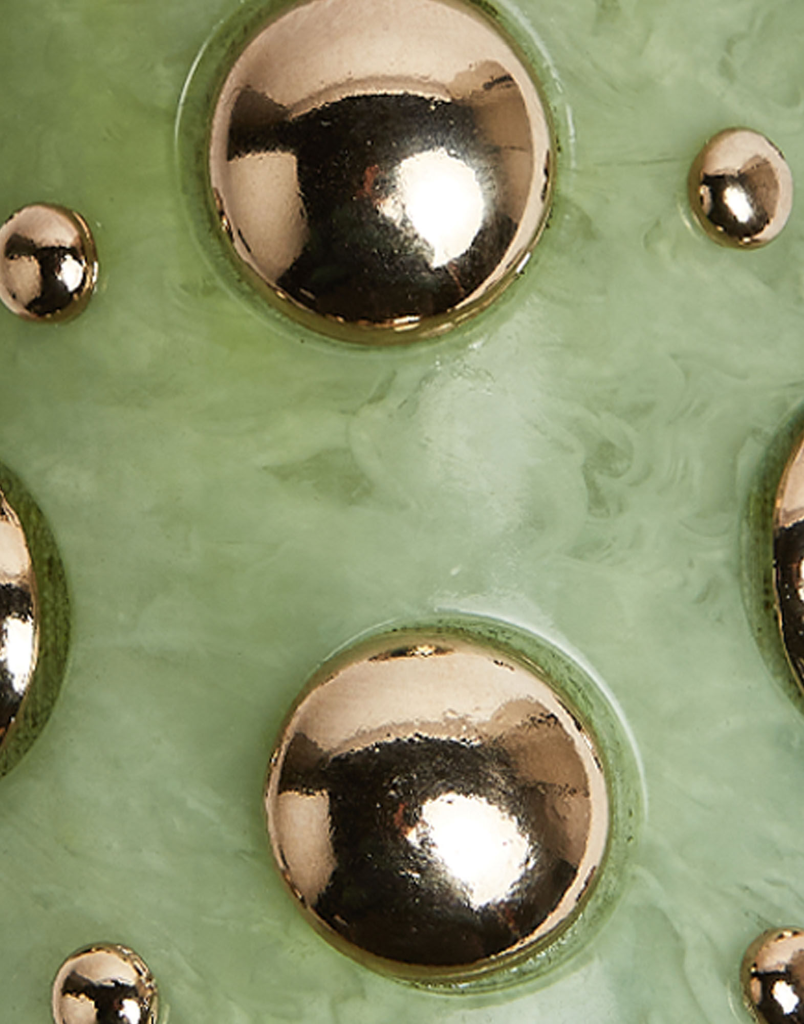 La DoubleJ Nefertiti Bangle Light Green BAC0004ACR001SOLIDGR01