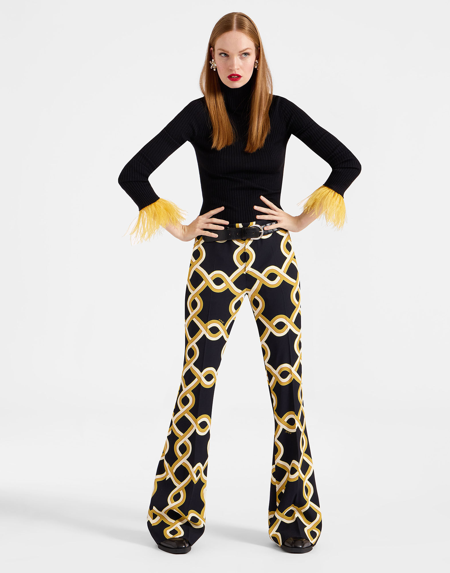 La DoubleJ Saturday Night Pants Tackle Black TRO0030SAB001TAC01BL01