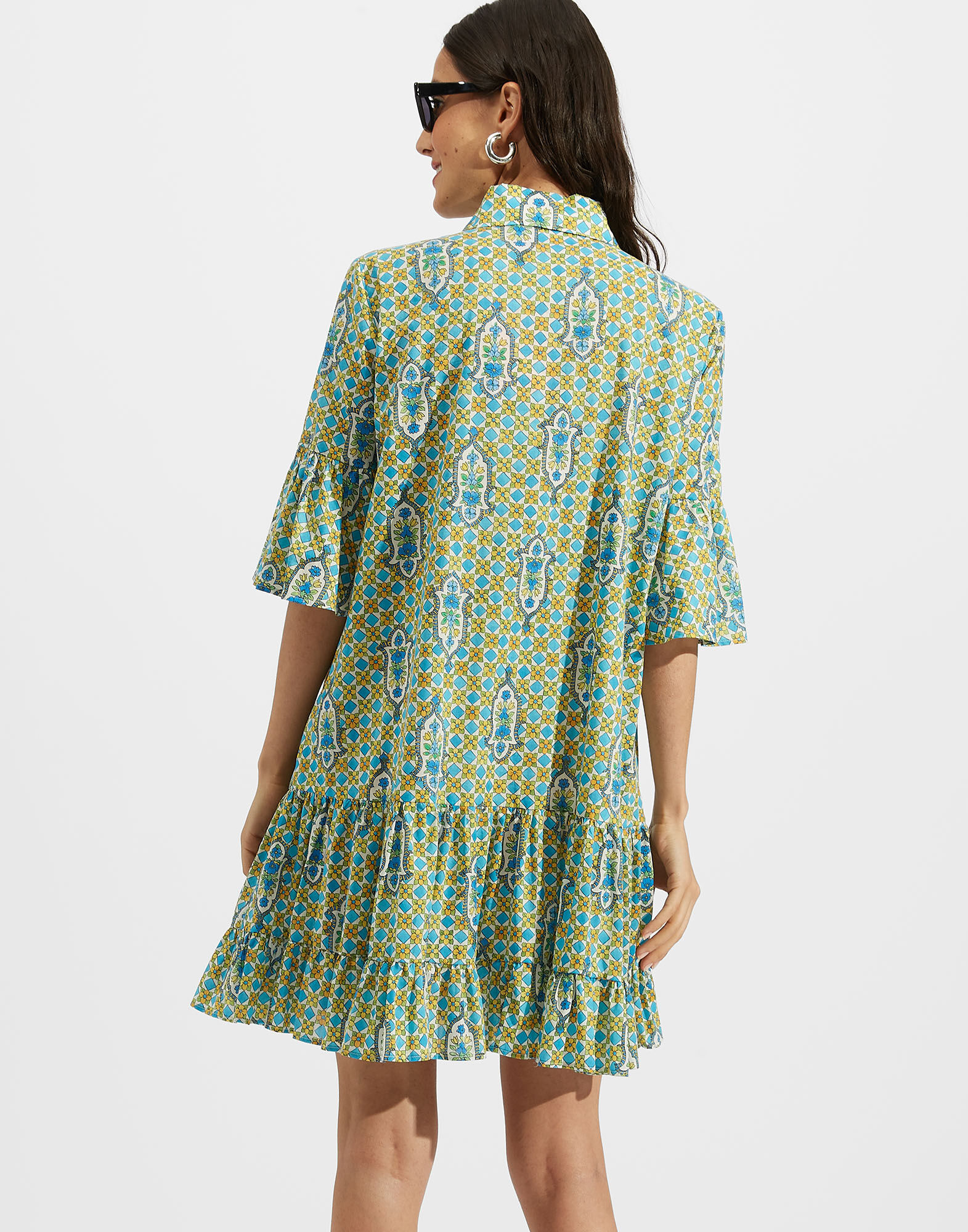 La DoubleJ Choux Dress Santachiara DRE0193COT039SNT01BU08