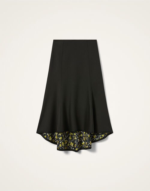 La DoubleJ Good Butt Skirt Solid Black SKI0180JER072SOLIDBL01