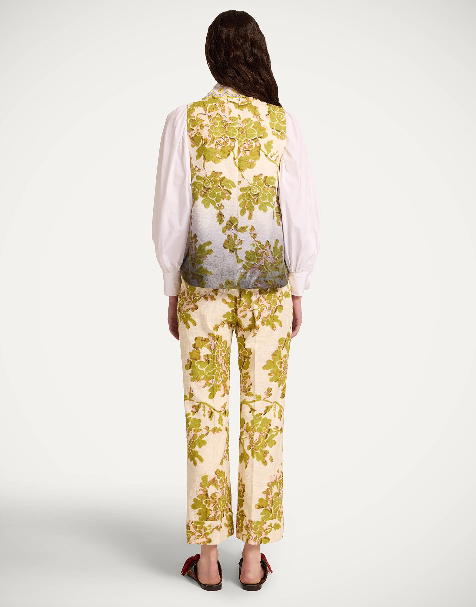 La DoubleJ Hendrix Pants Oasis Green TRO0014COT005OAS01GR02