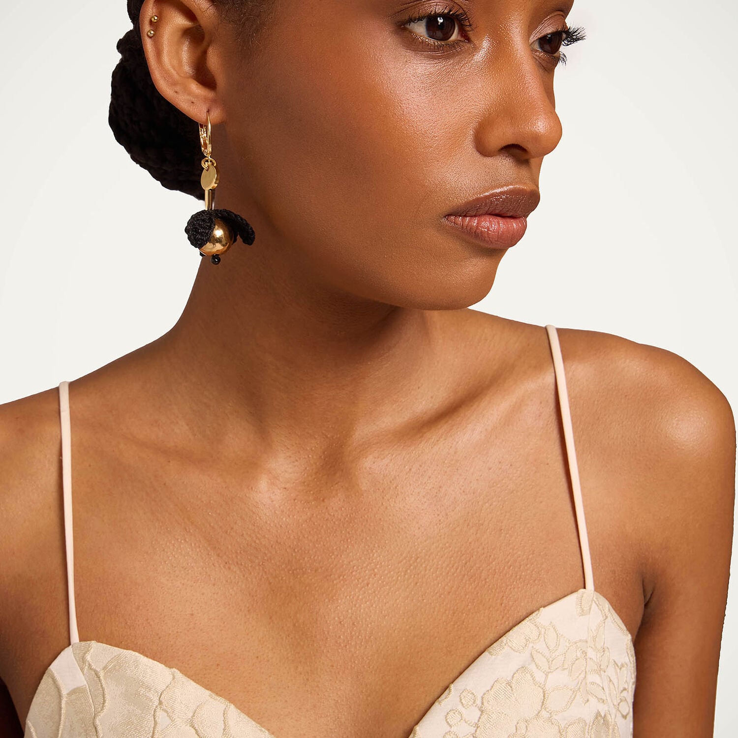 La Double J Bouquet Drop Earrings