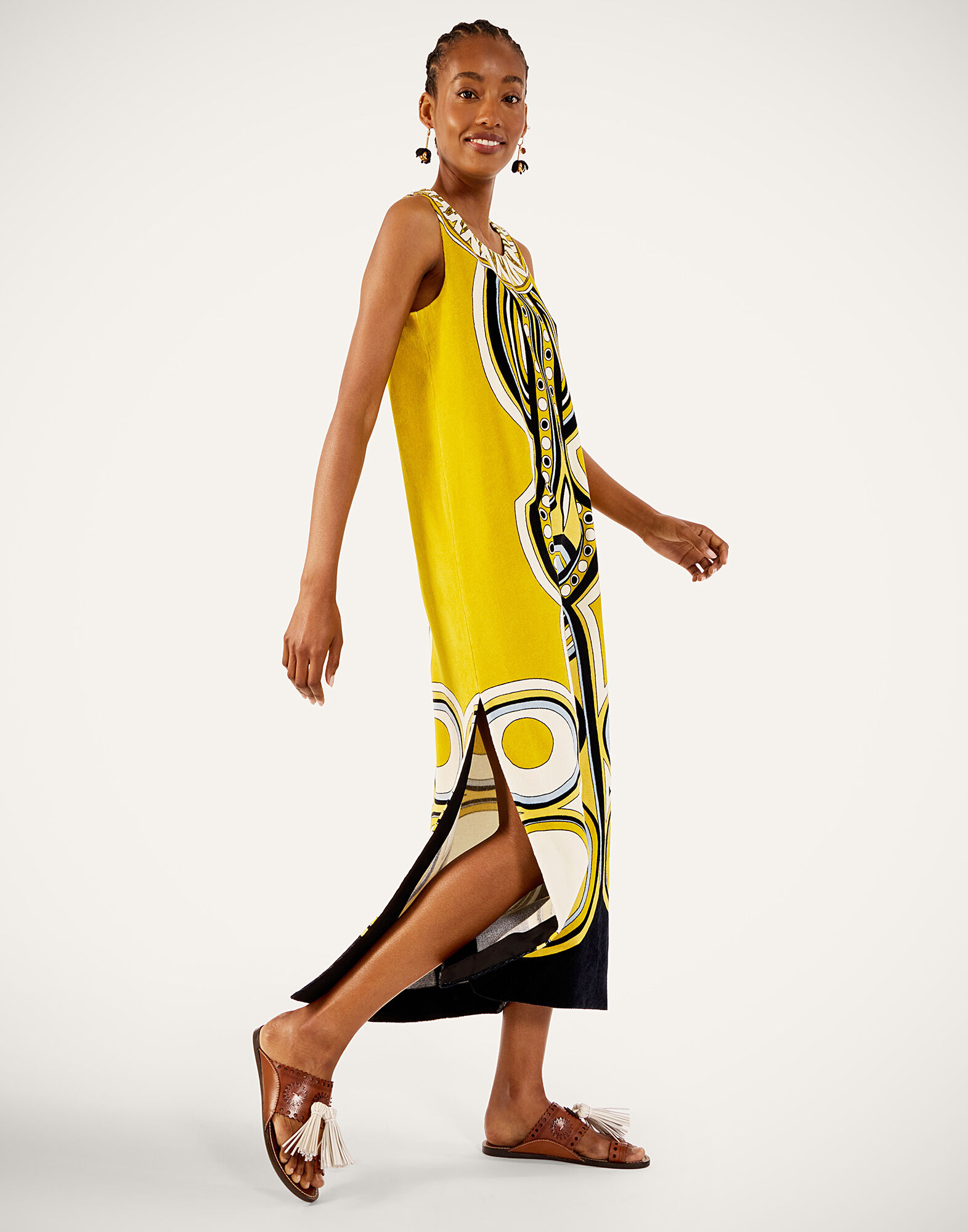 La DoubleJ Totem Dress Sanctuary Plac&eacute;e Gold DRE1082JER084SAC02YE05