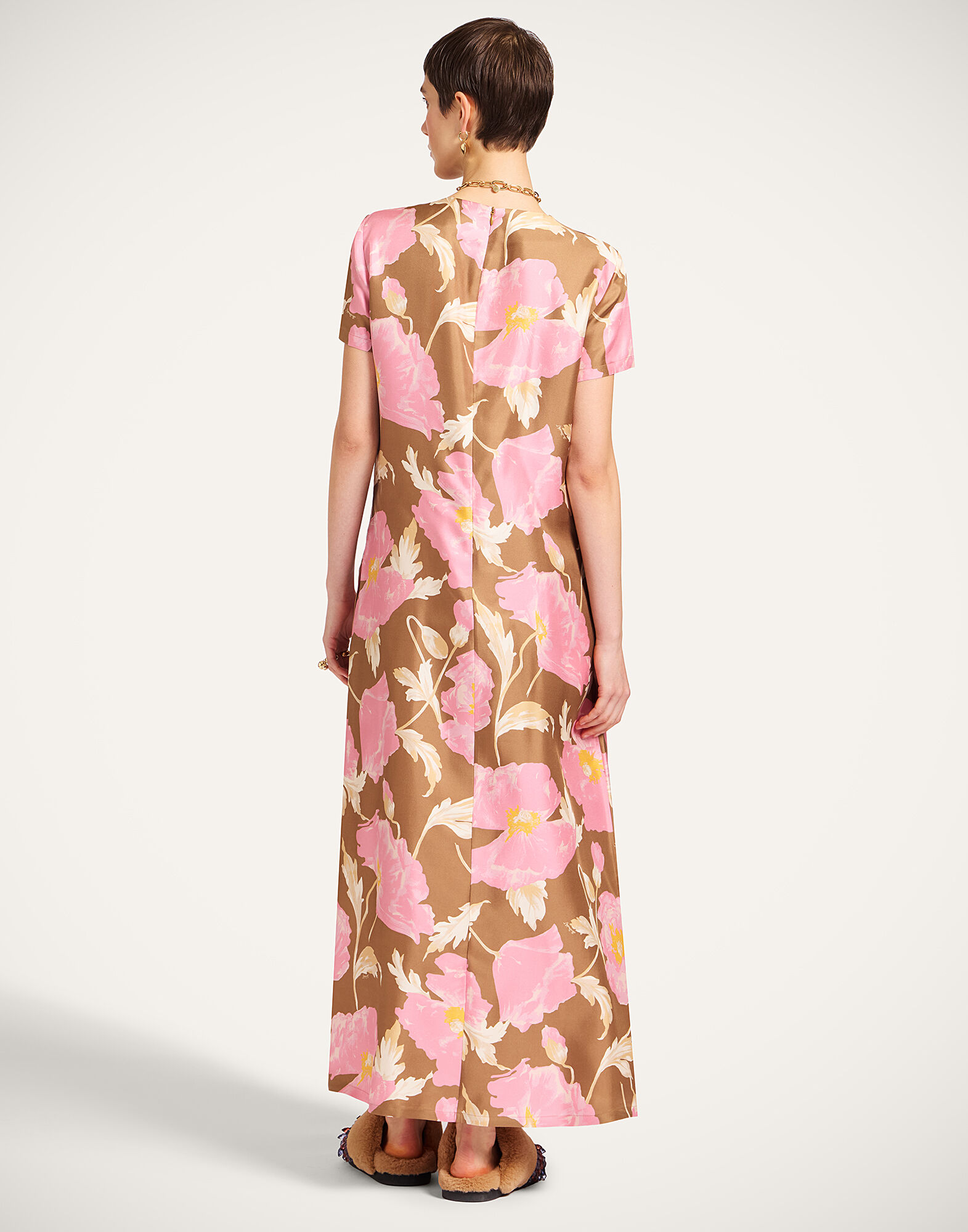 La DoubleJ Swing Dress Sylph Khaki DRE0001SIL001SYL01GR07