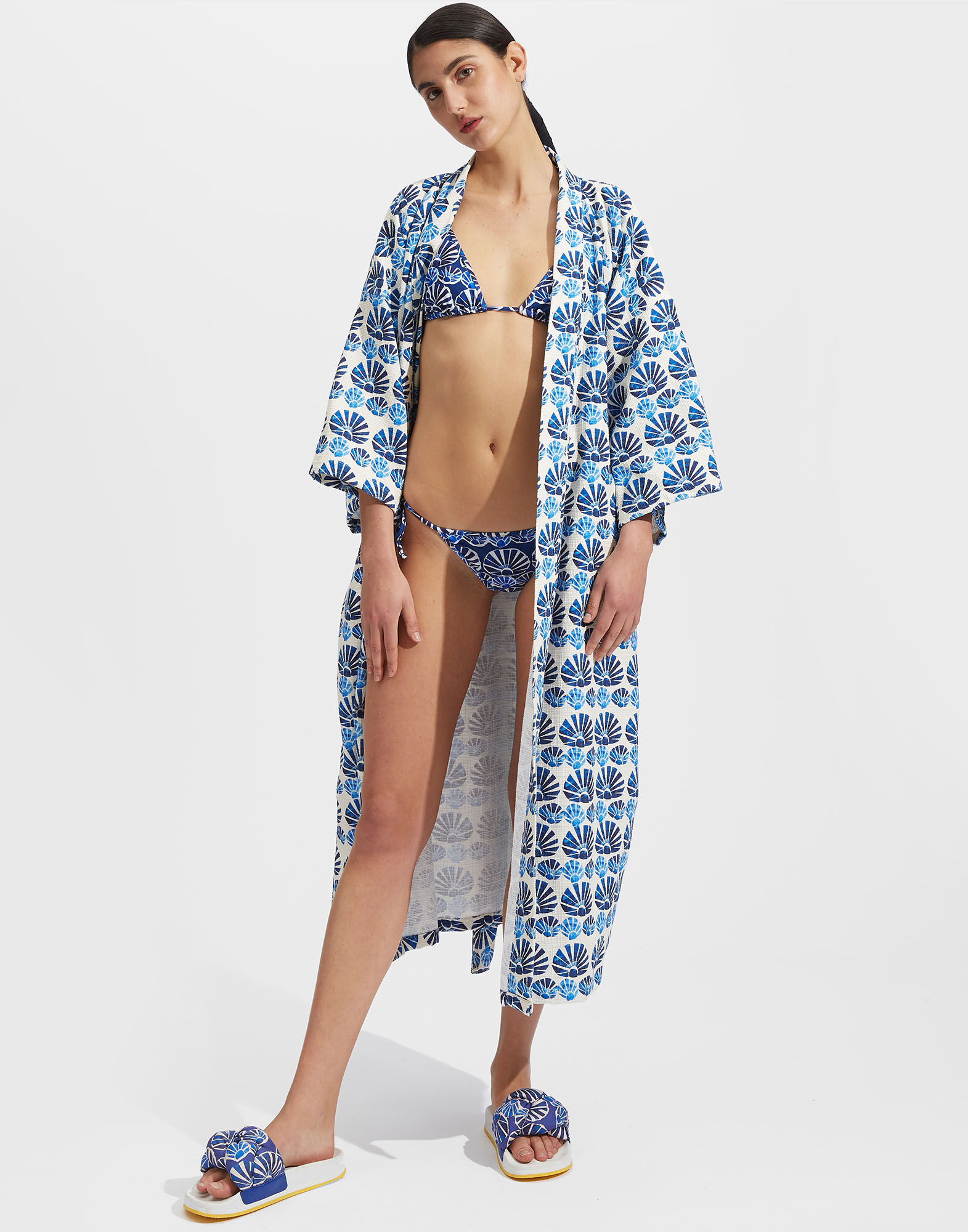 La DoubleJ String Bikini Bottom Conchiglie SWI0004LYC001COH0001