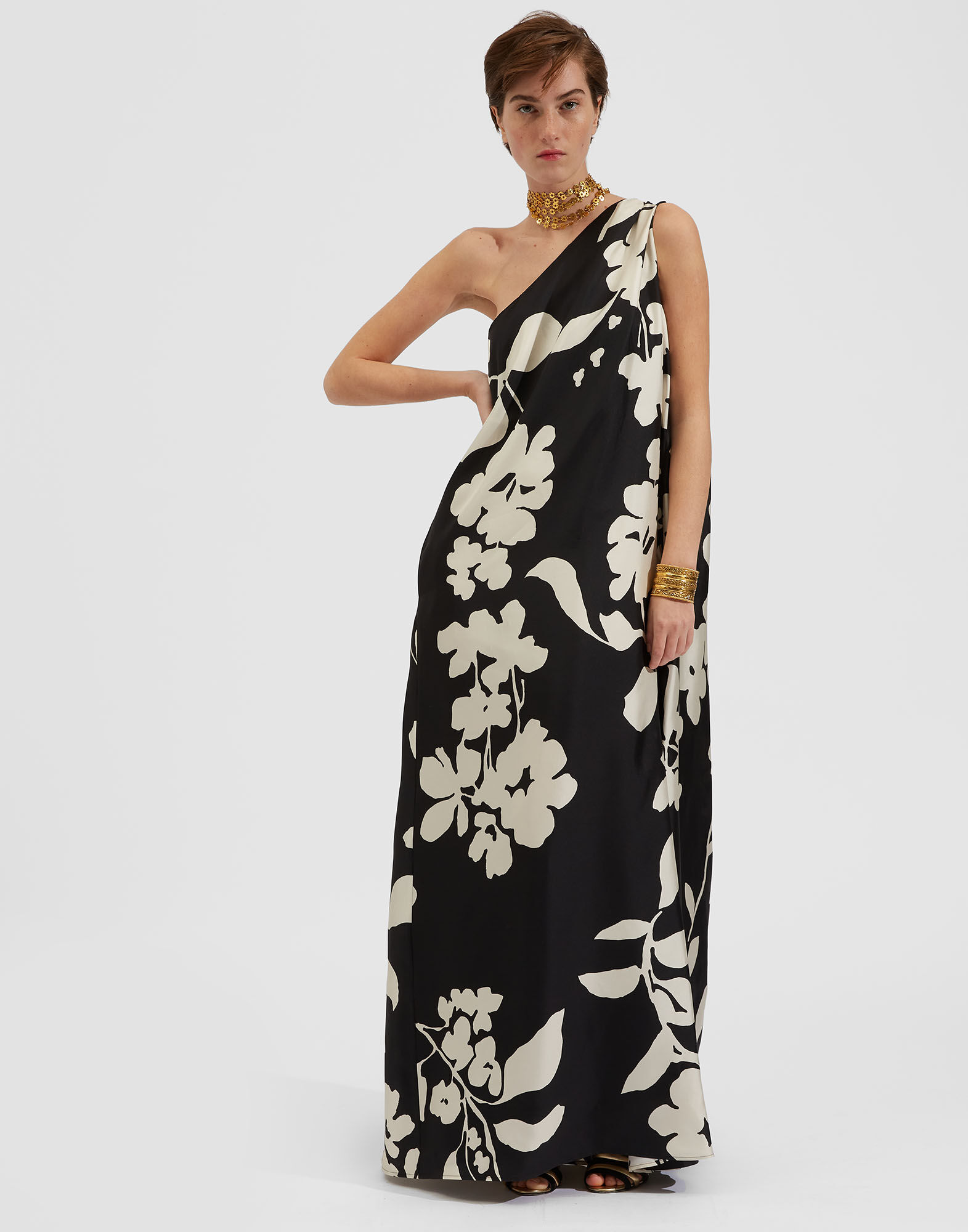 La DoubleJ Roy Dress Winter Jasmine DRE0460SIL001WIJ0001