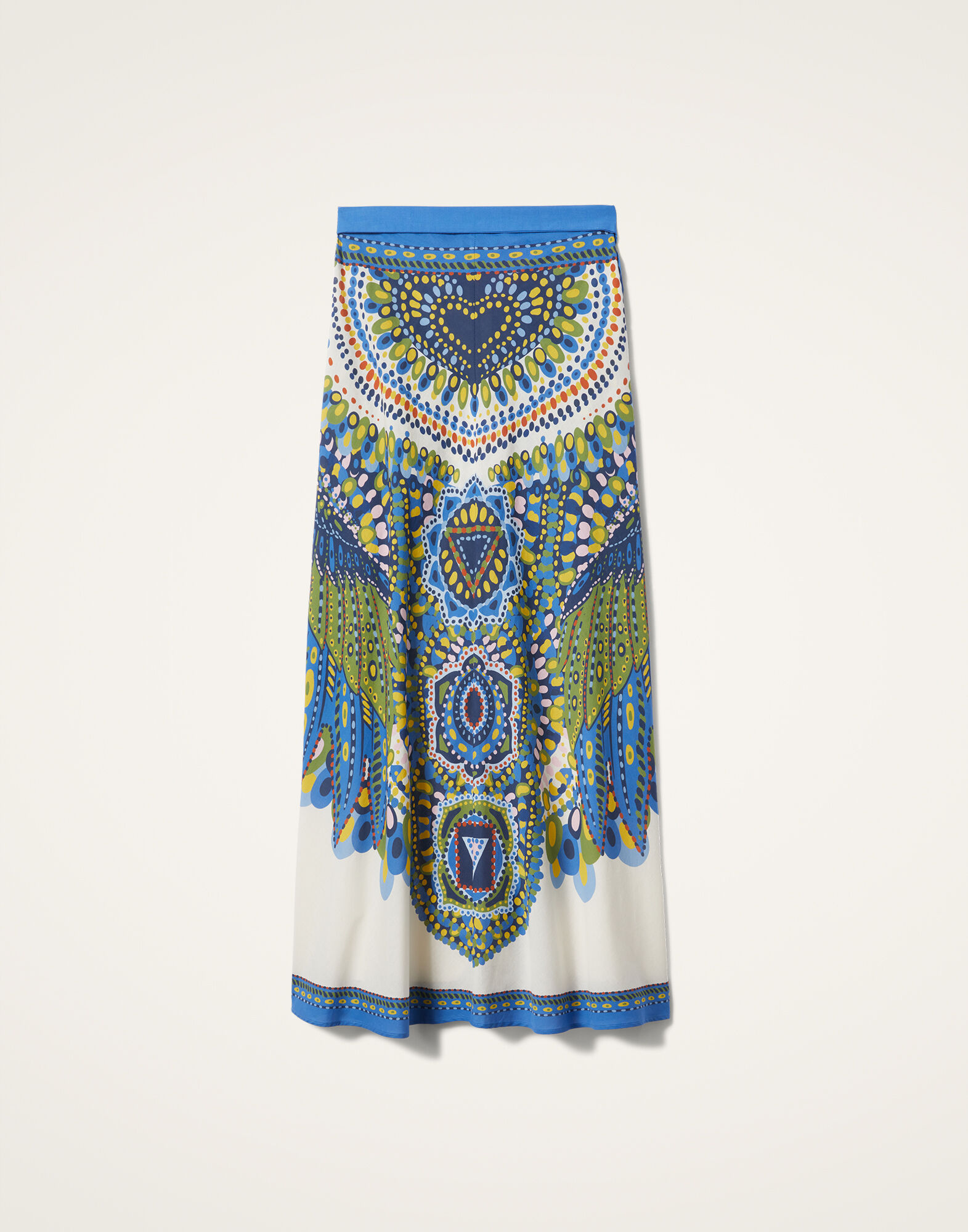 La DoubleJ Sarong Skirt Chakra Plac&eacute;e Multicolor SKI0122COT056CHA05MU01