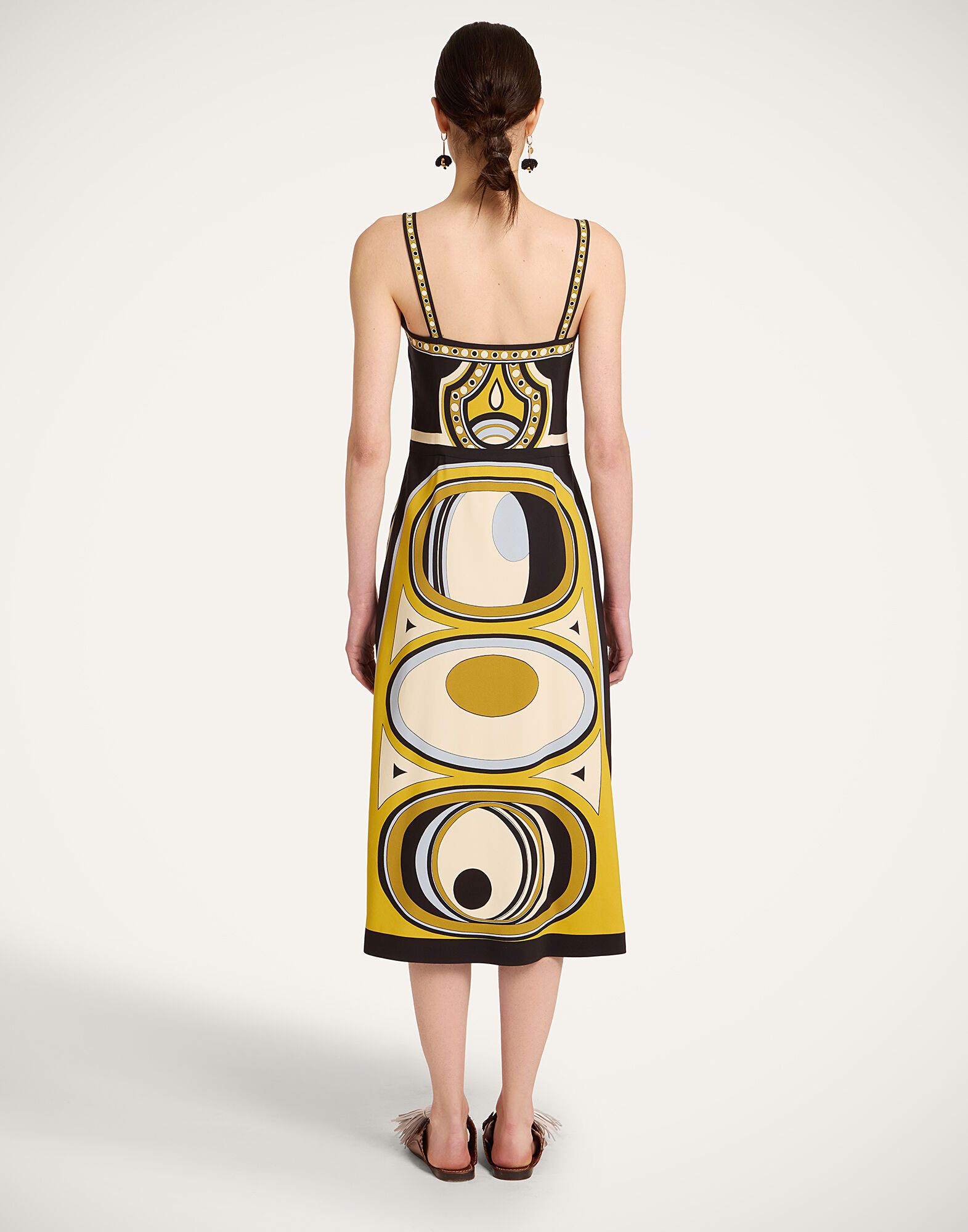 La DoubleJ Buy Me A Martini Dress Sanctuary Plac&eacute;e Gold DRE0673VIS011SAC02YE05