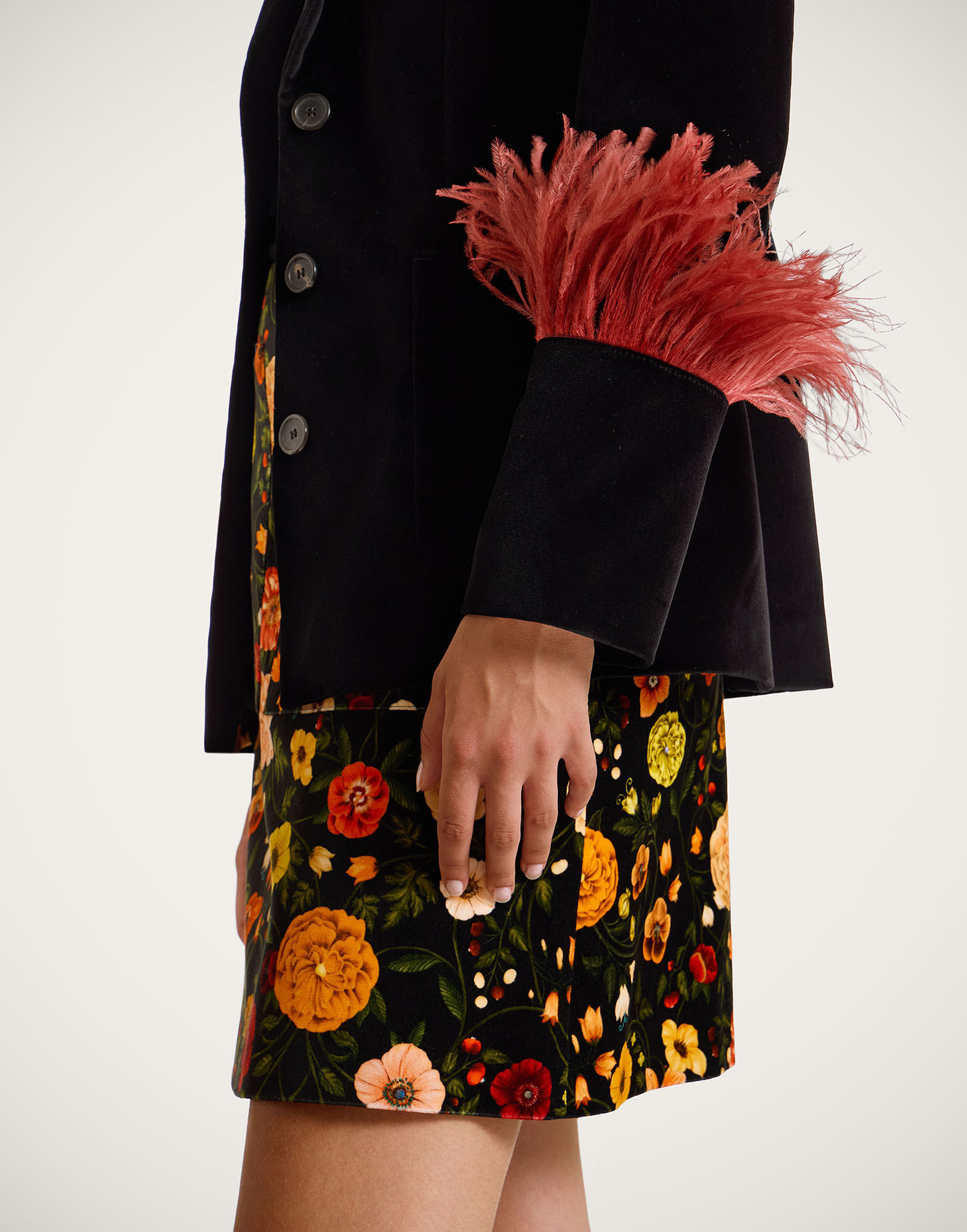 La DoubleJ Keaton Jacket Solid Black JAC0073VEL011SOLIDBL01