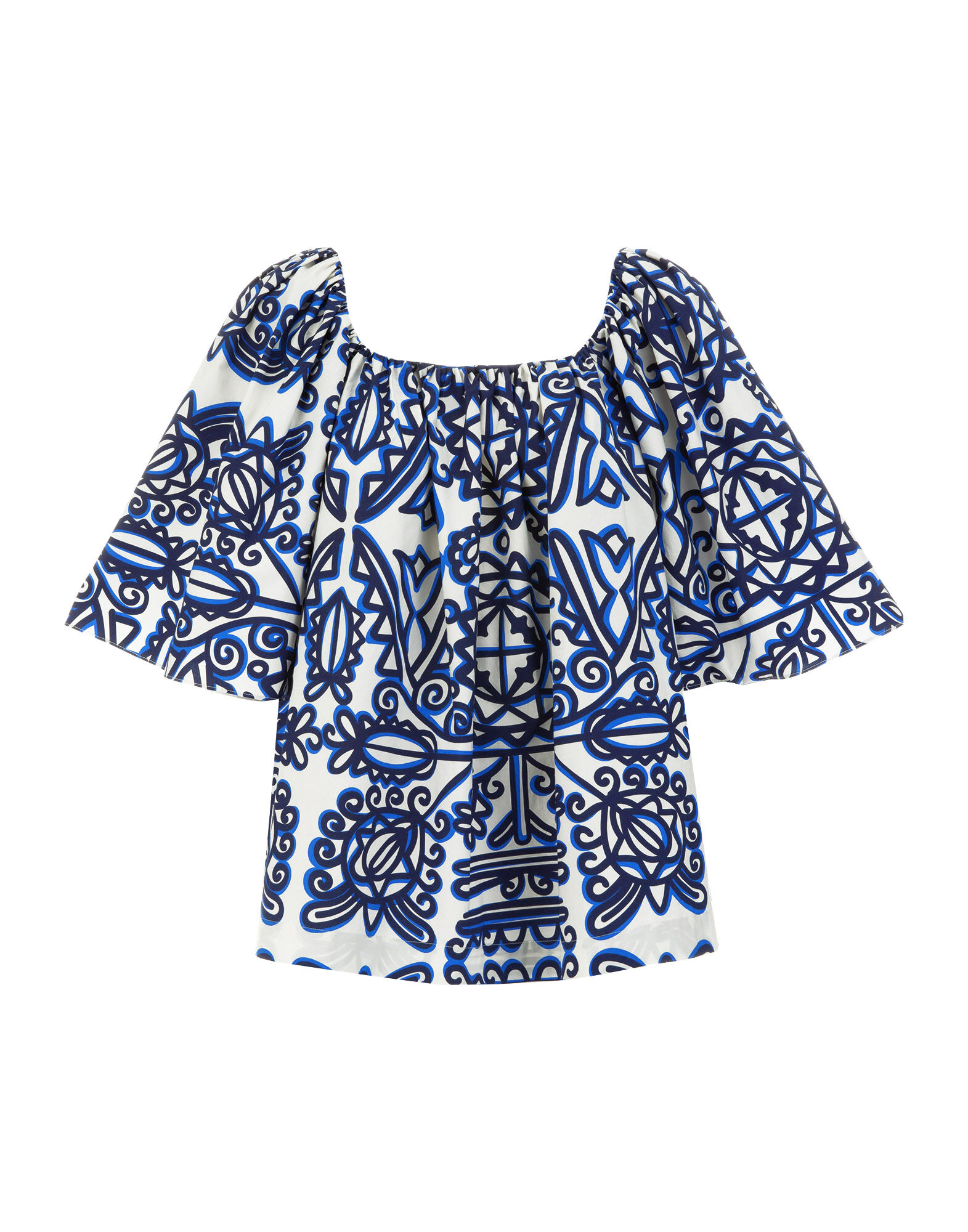 LaDoubleJ Rapunzel Top Parnaveg Blu TOP0025COT001PRN0002