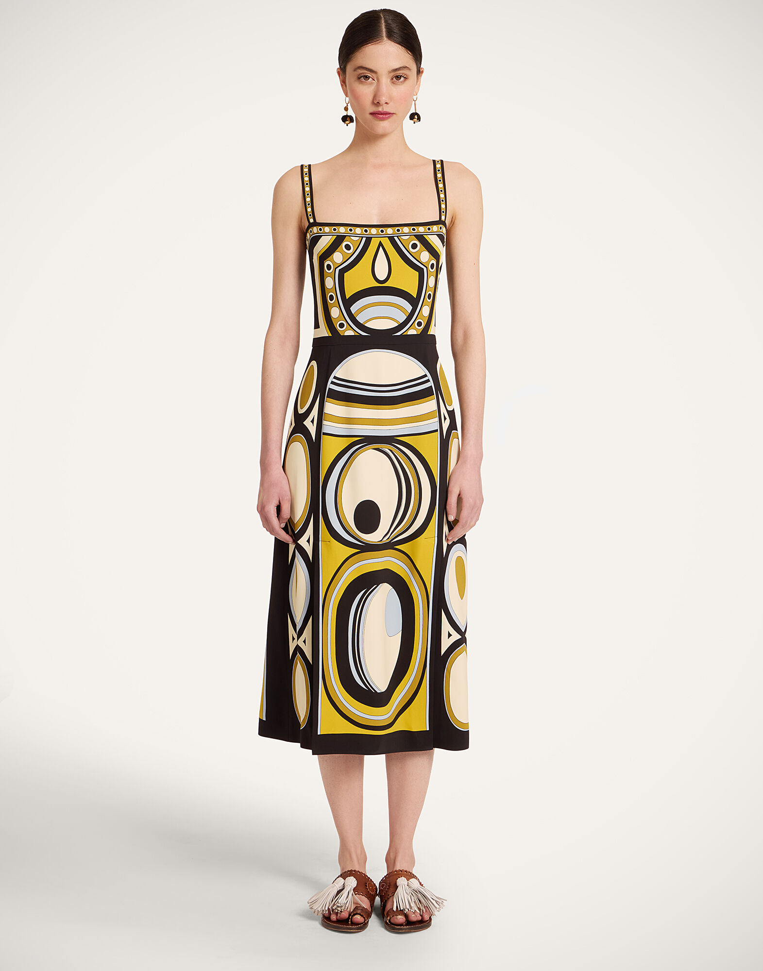 La DoubleJ Buy Me A Martini Dress Sanctuary Plac&eacute;e Gold DRE0673VIS011SAC02YE05