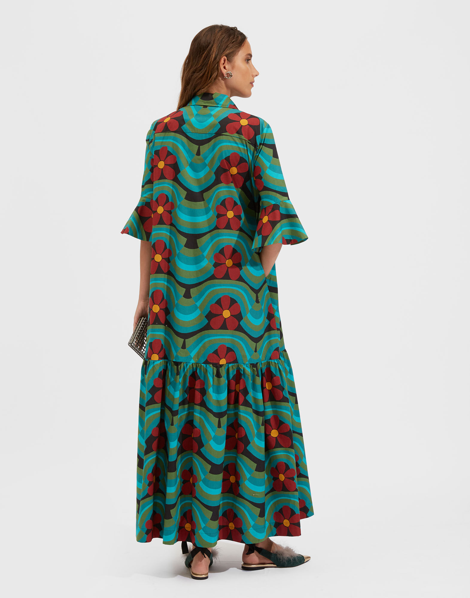 La DoubleJ Artemis Dress Ashbury DRE0176COT001ASH0001