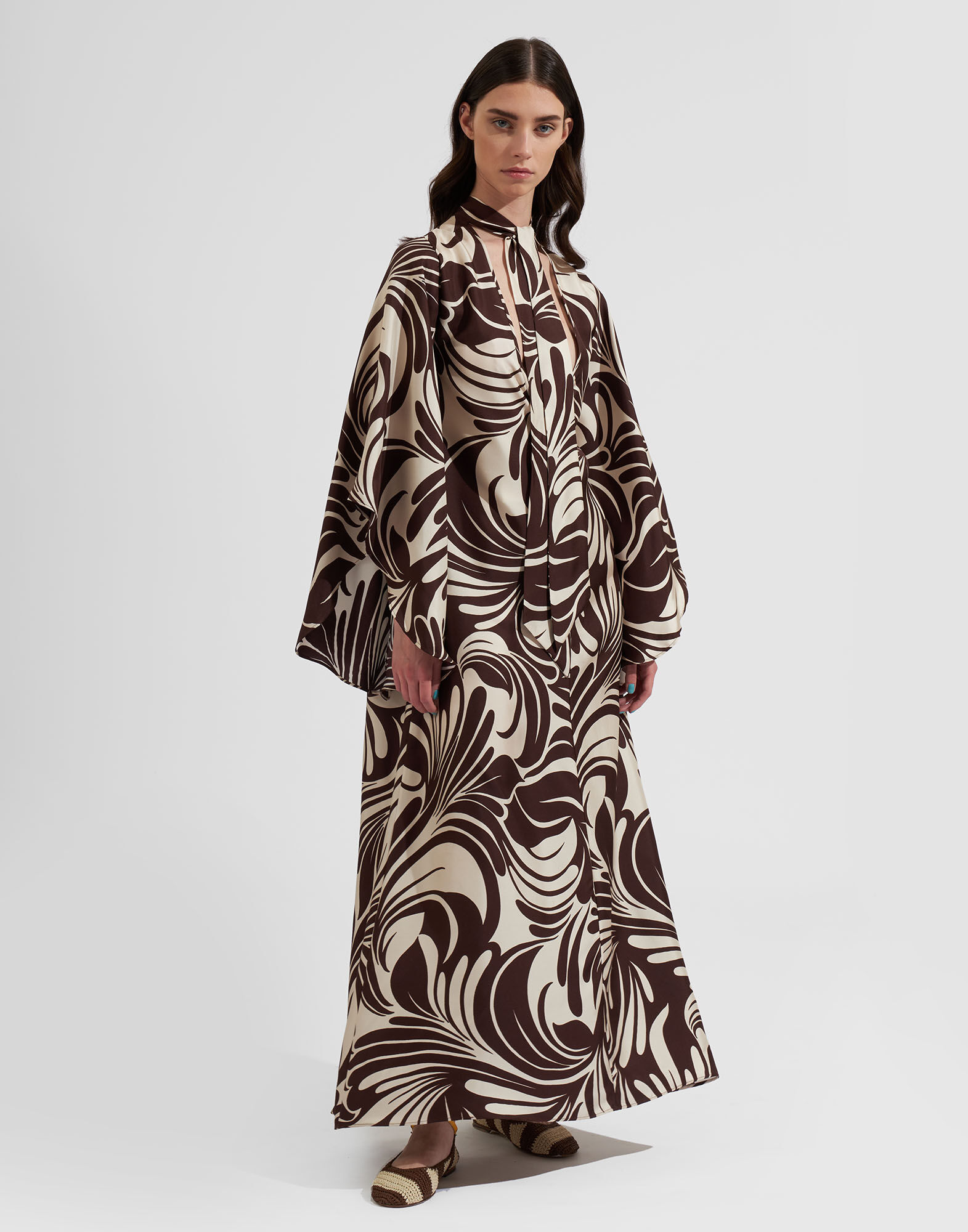 La DoubleJ Magnifico Dress Watermarble DRE0212SIL001WAT01BR07