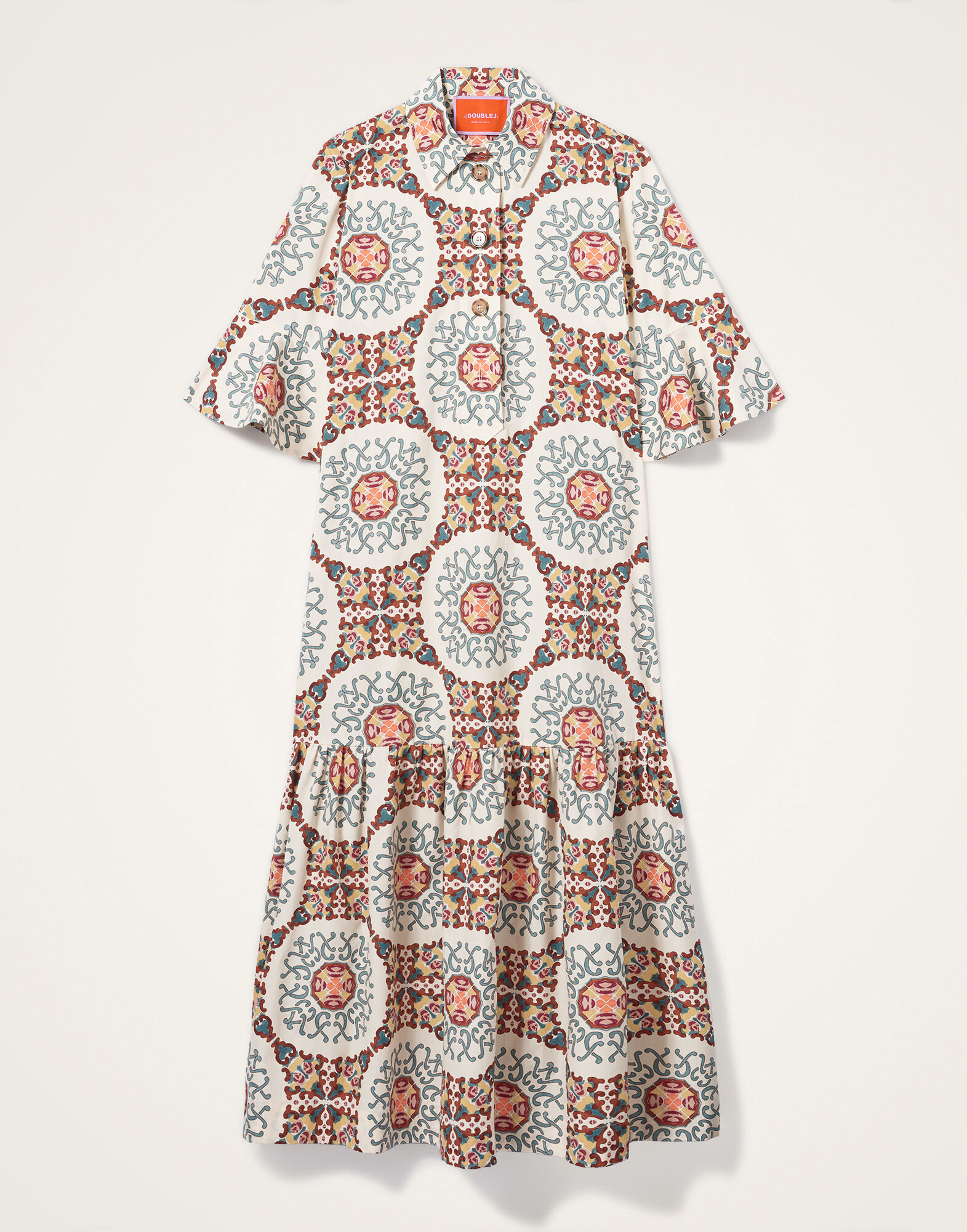 La DoubleJ Artemis Dress Ballata Ivory DRE0176COT039BAL01WH04